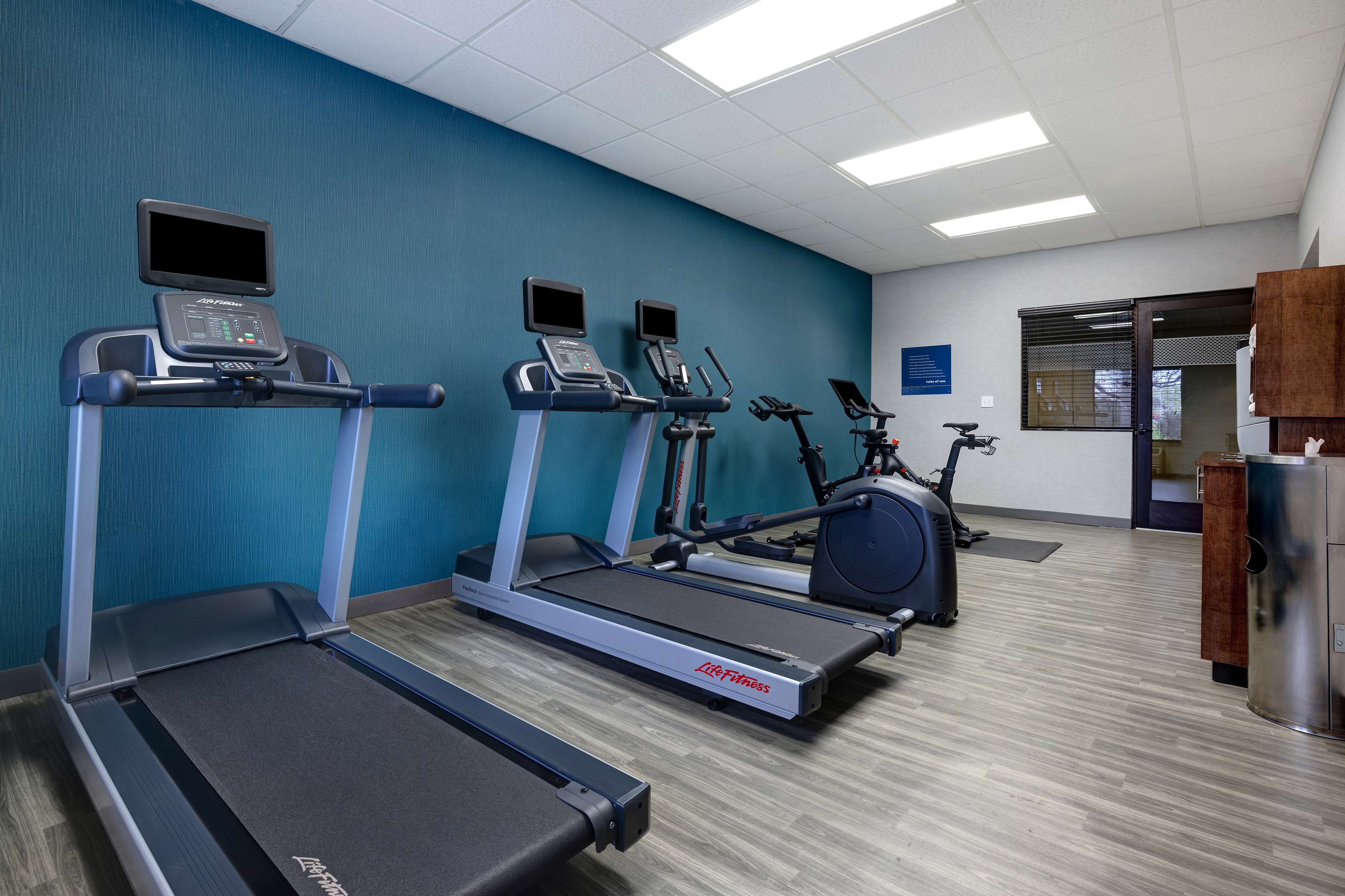 Health club  fitness center  gym