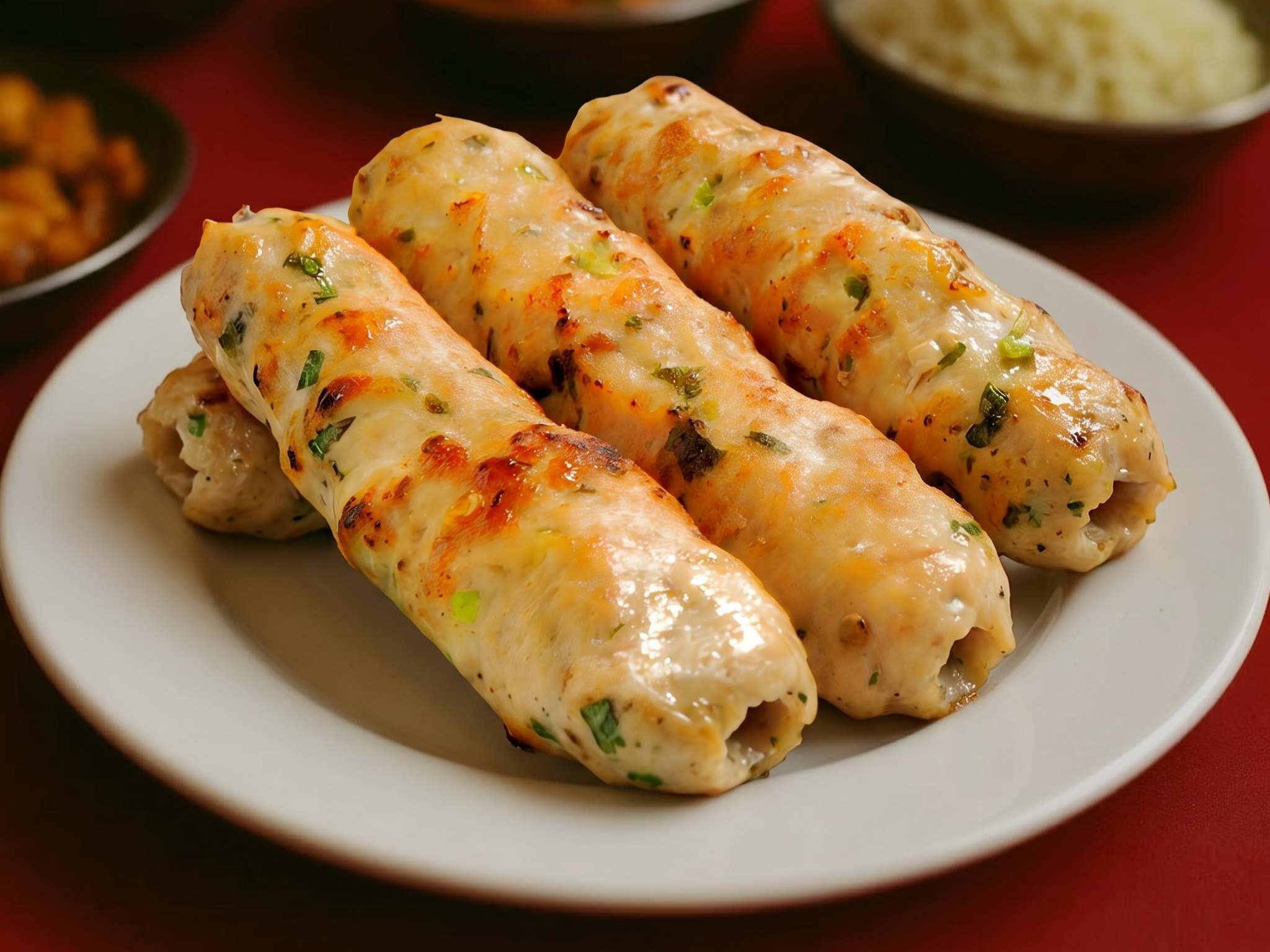 36.Chicken Seekh Kabab