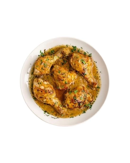 Smothered Fried Chicken Dinner
