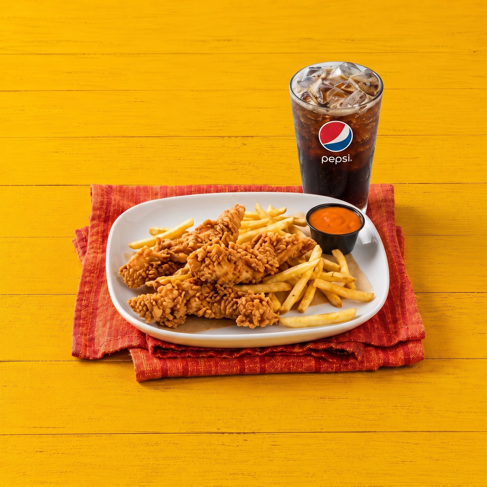 3 Tender, Fries & Drink