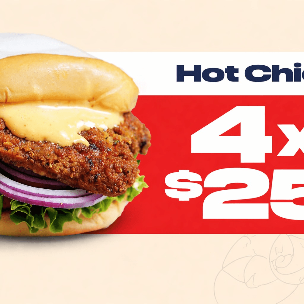 Pack of 4: Hot Chicks