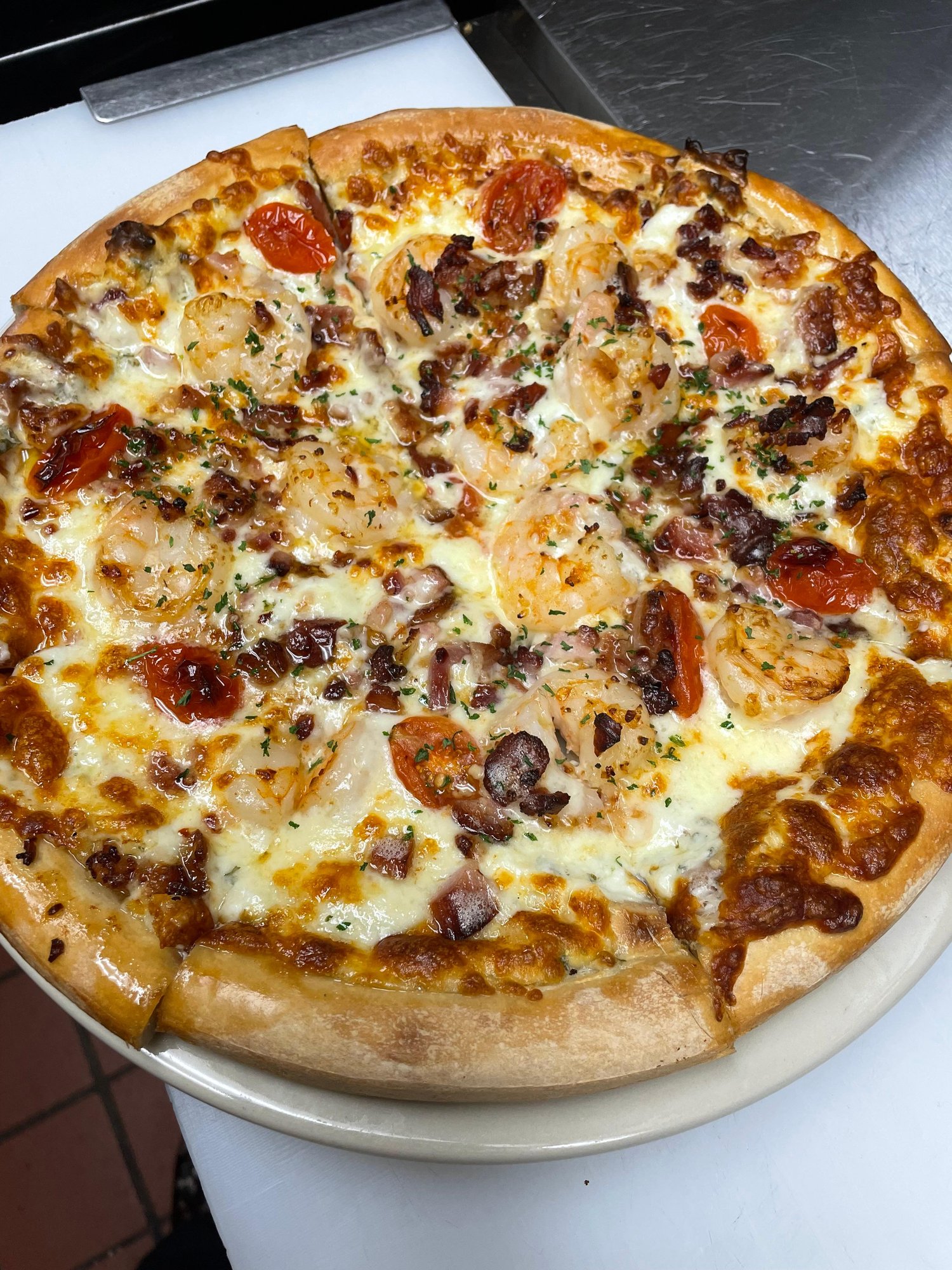 Pizza\Shrimp Bacon