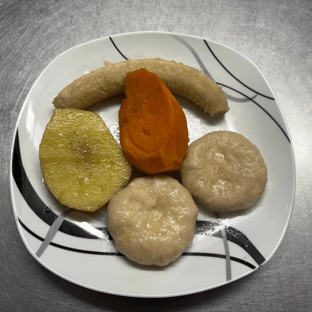 Side - Yam, Dumpling & Banana