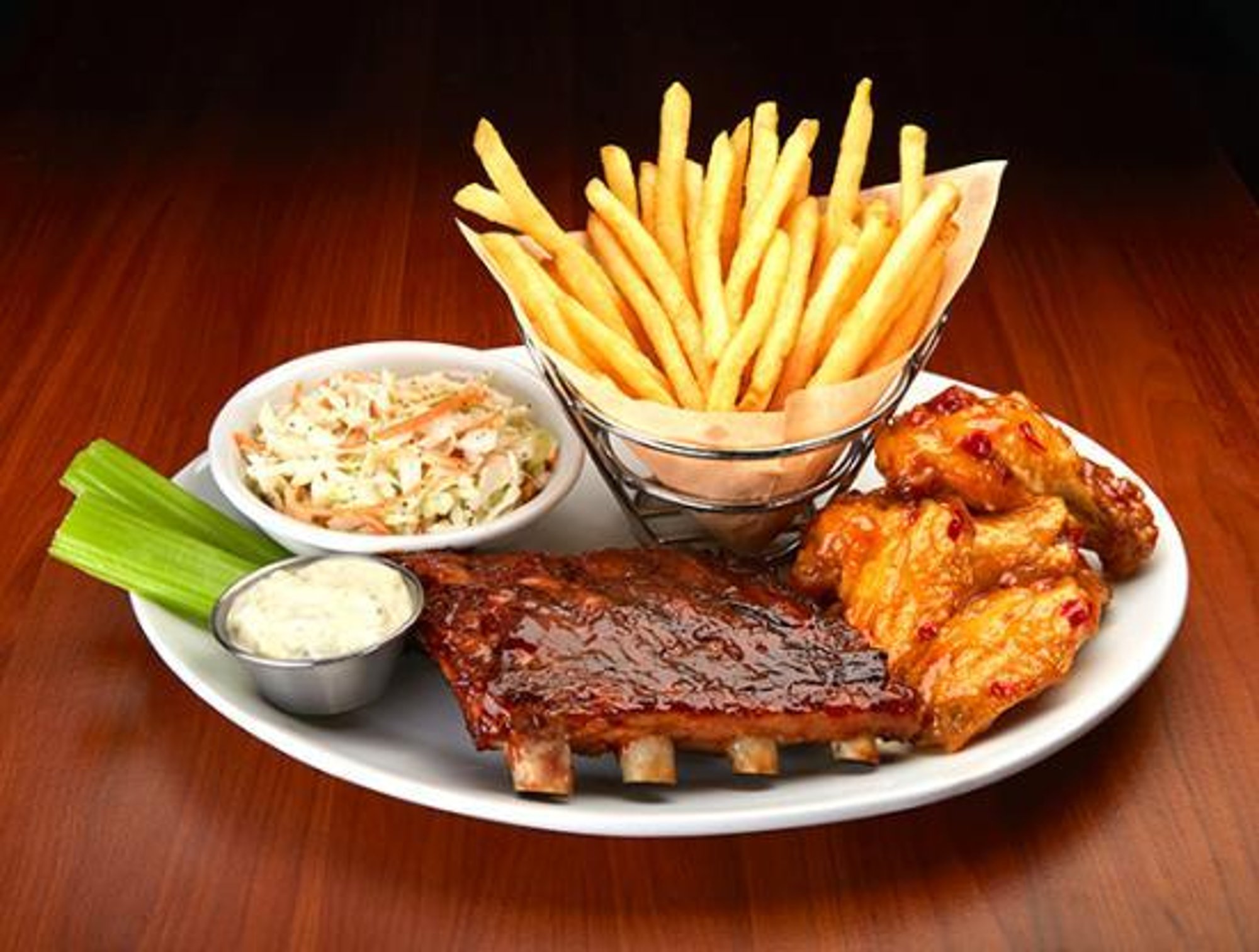 Ribs & Wings Combo