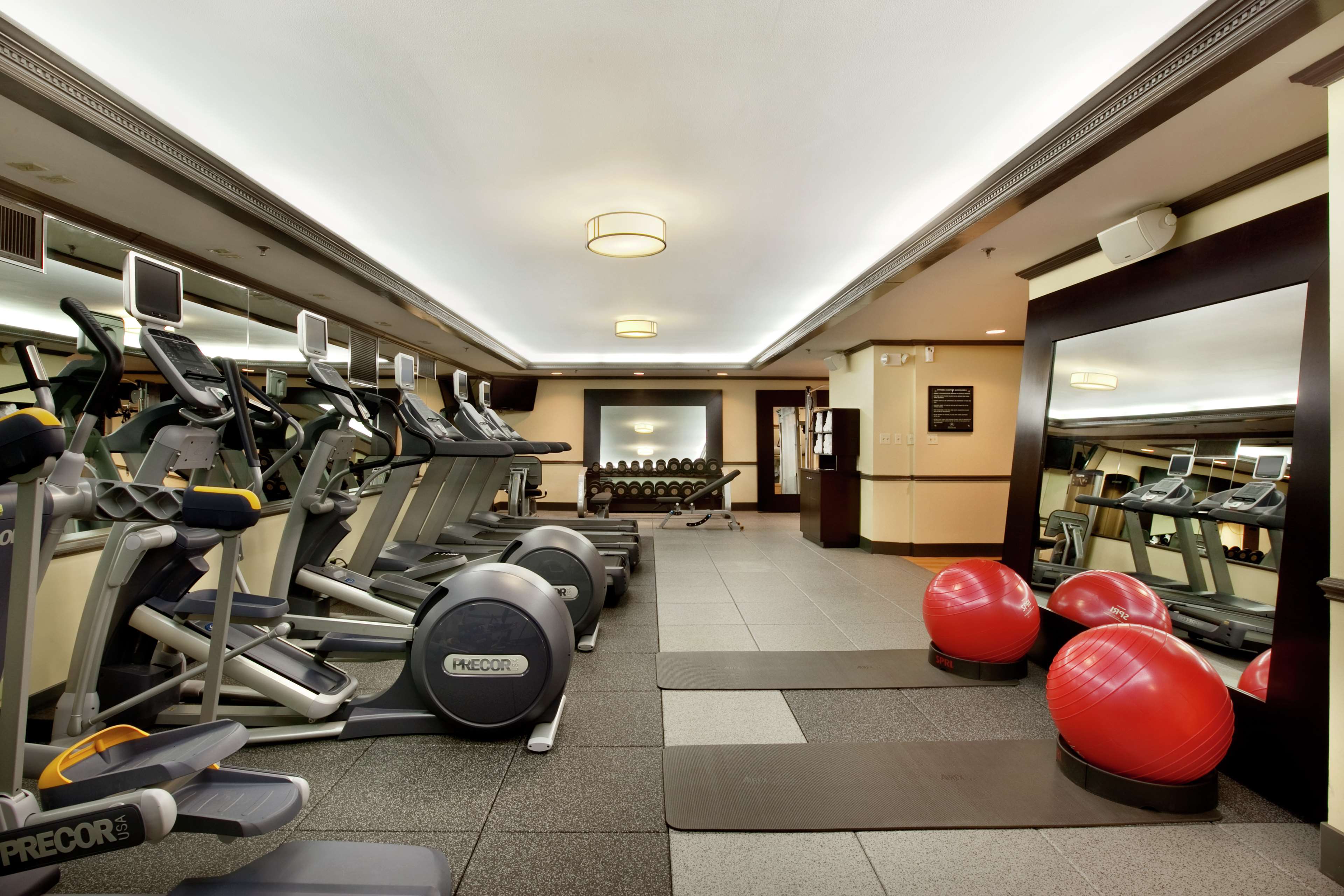 Health club  fitness center  gym