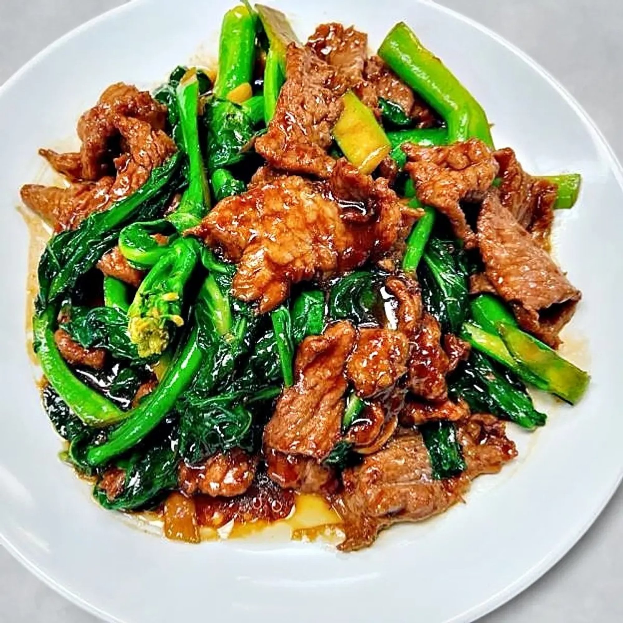 Beef with Chinese Broccoli 唐芥兰牛
