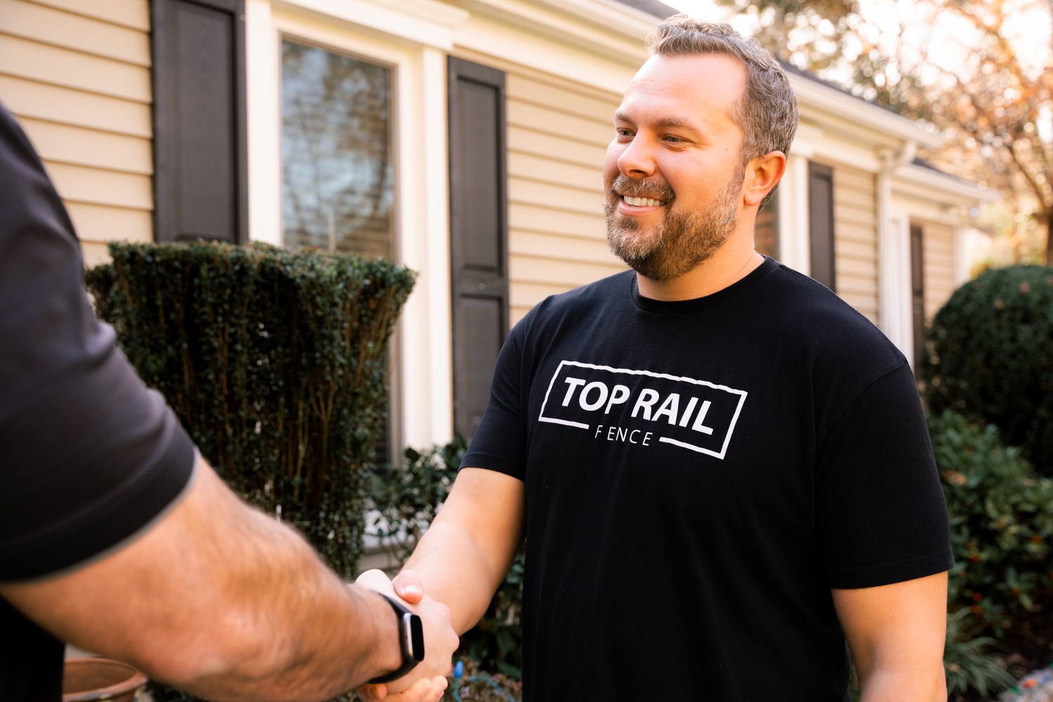 Top Rail Fence New Braunfels Image