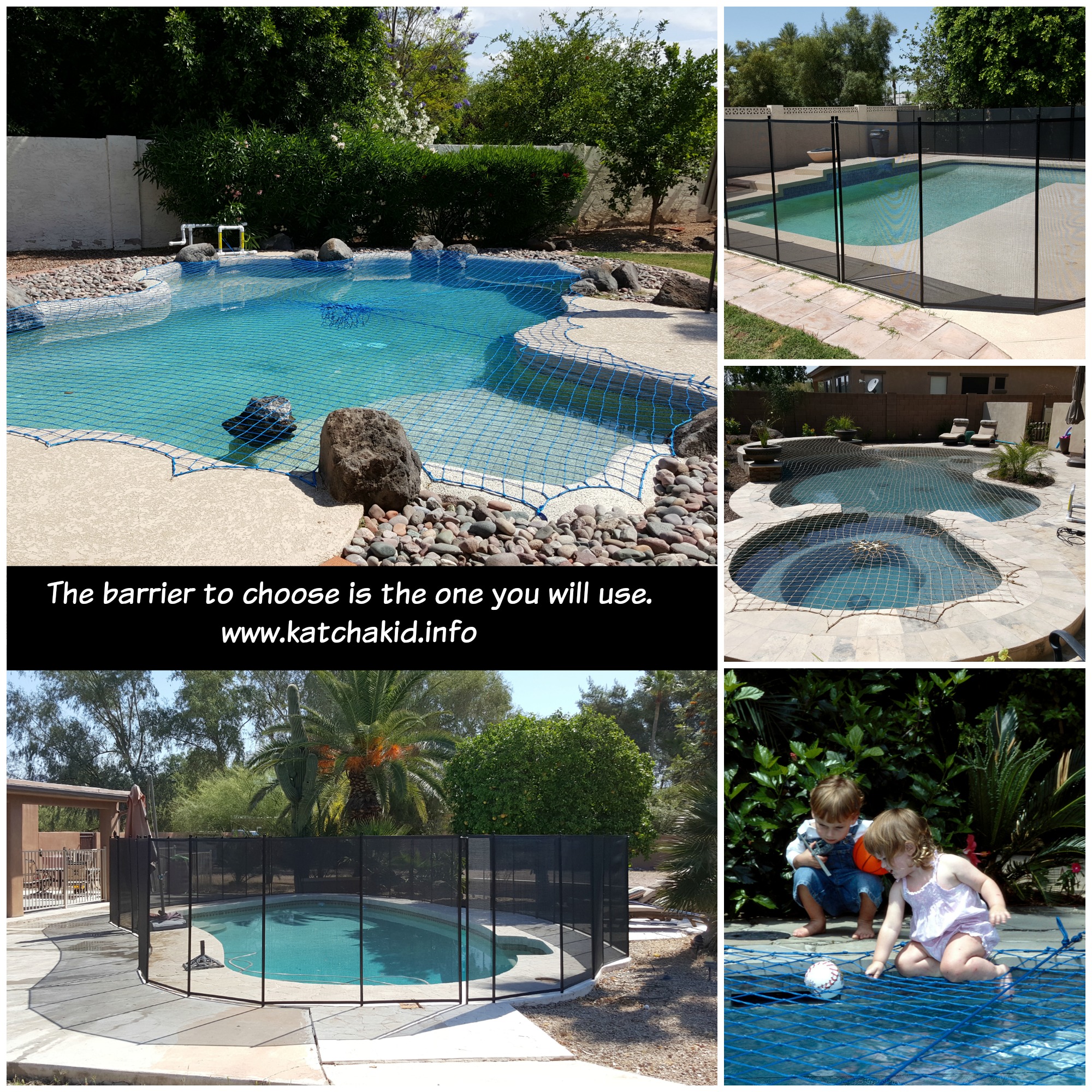 The pool safety barrier to choose is the one you will use.