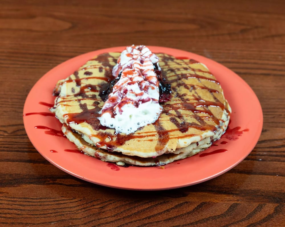 Four Berry Pancakes