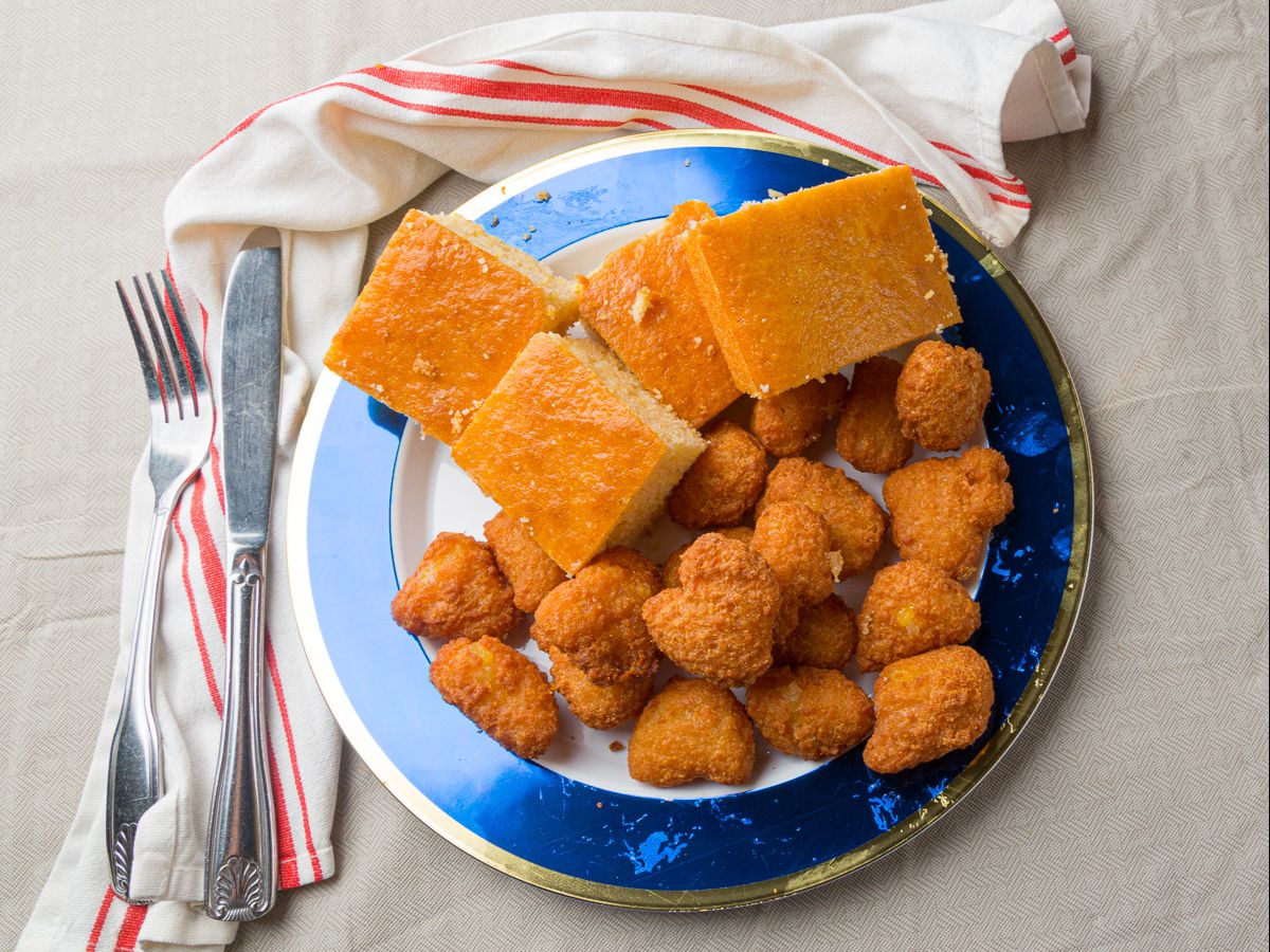 49. Corn Fritters