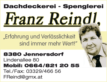 Bilder Franz Reindl Dachdeckerei-Spenglerei