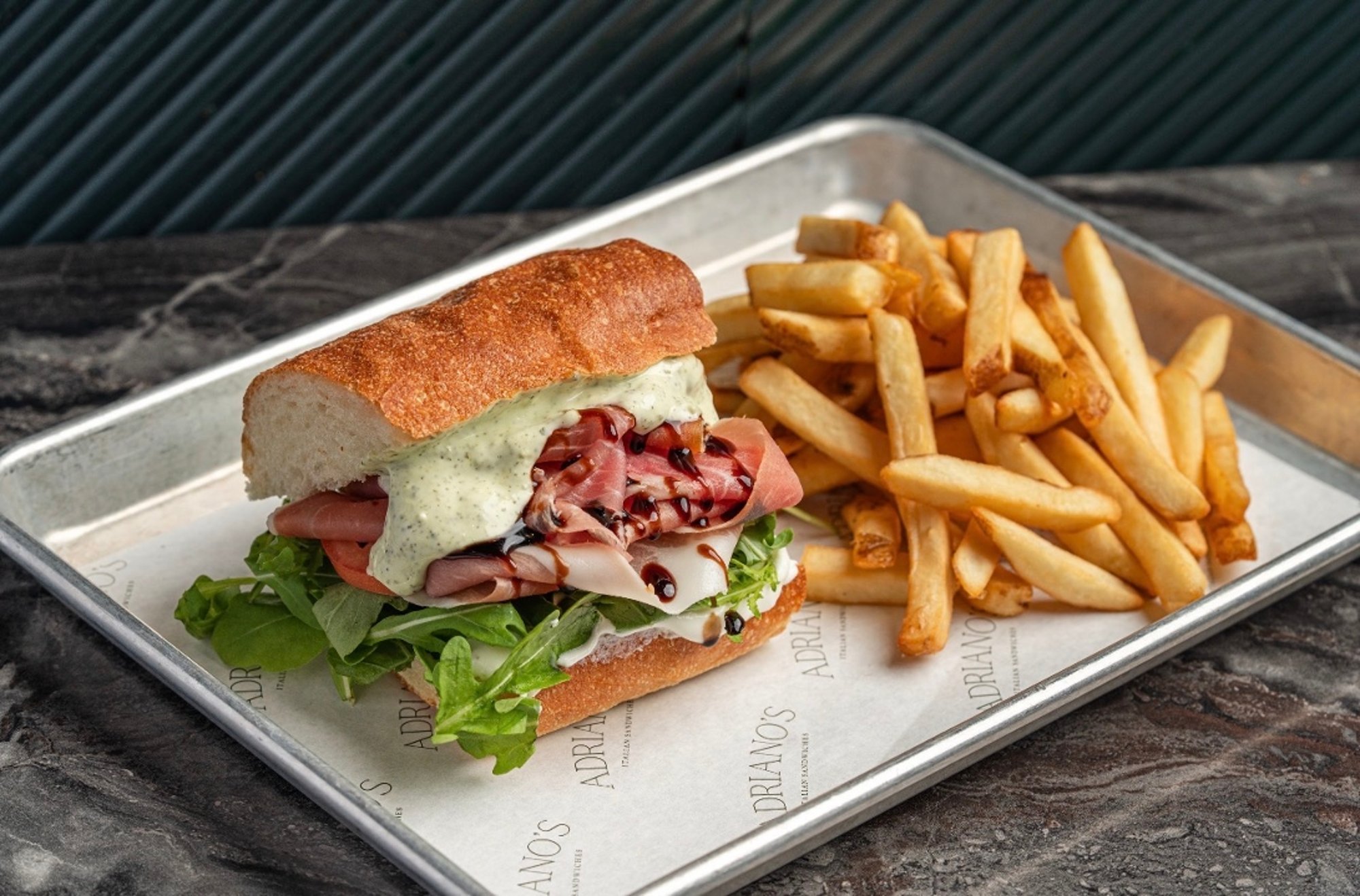Half Sandwich & Fries