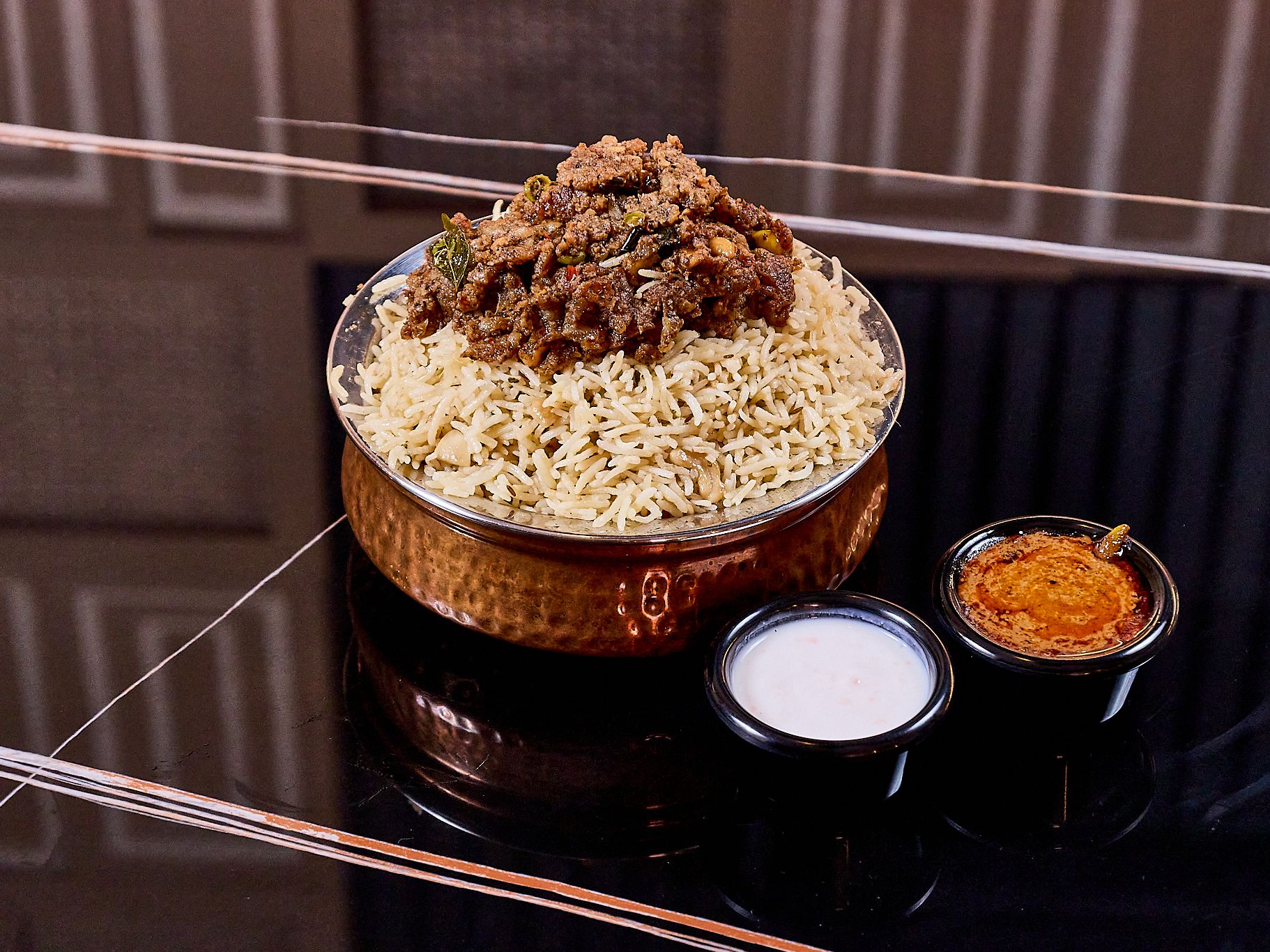 Veg Keema Pulao