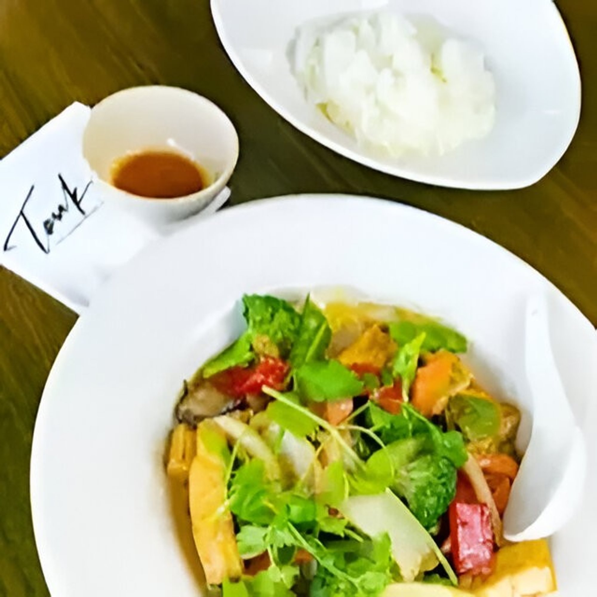 Assorted Vegetables Stir-Fried with Tofu