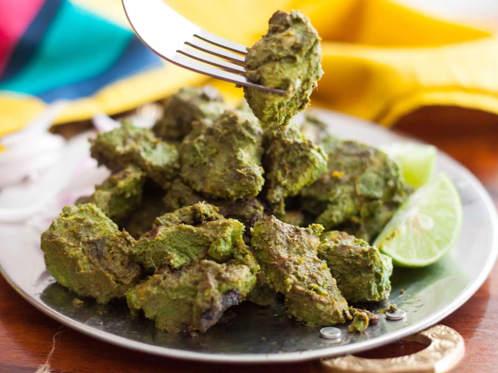 Chicken Haryali Tikka