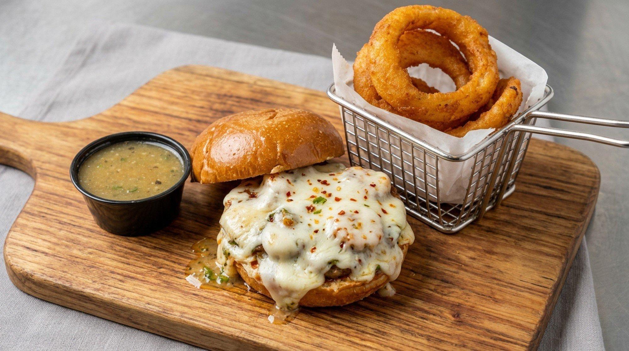 Surf and Turf Burger