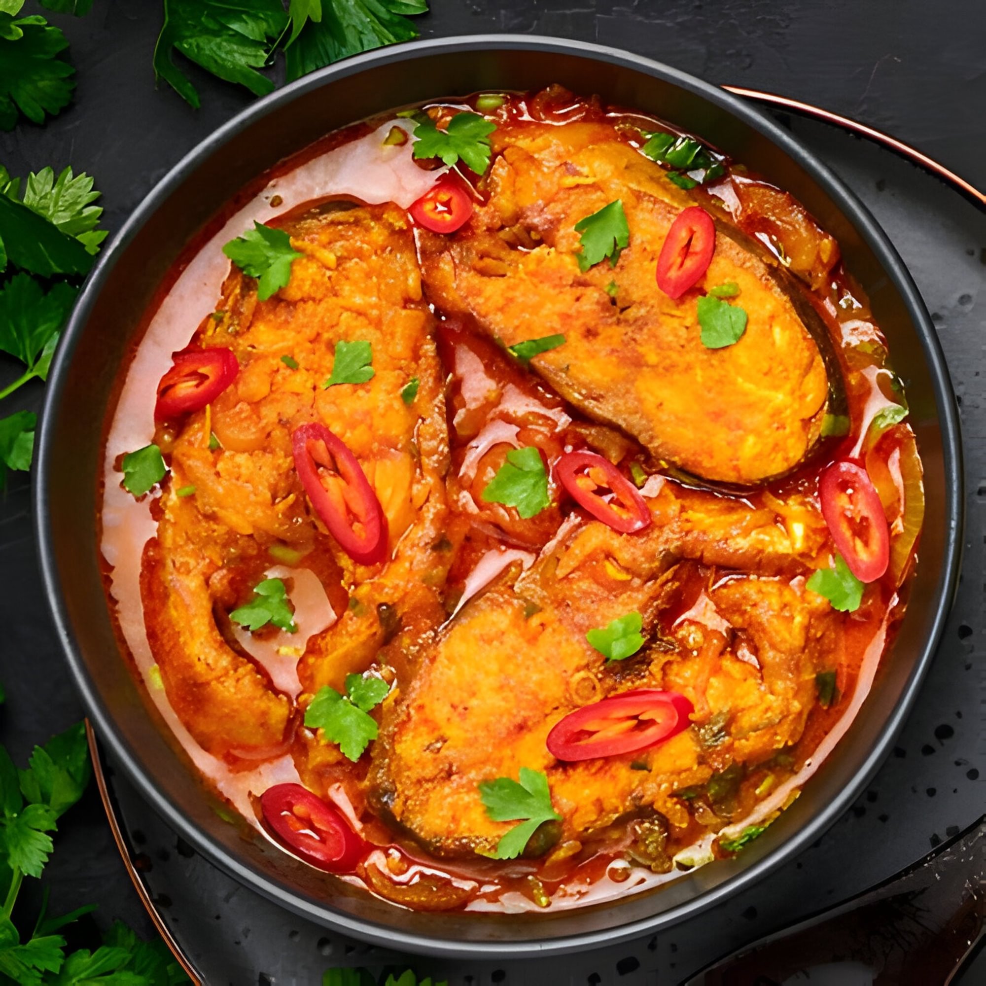 Fish curry