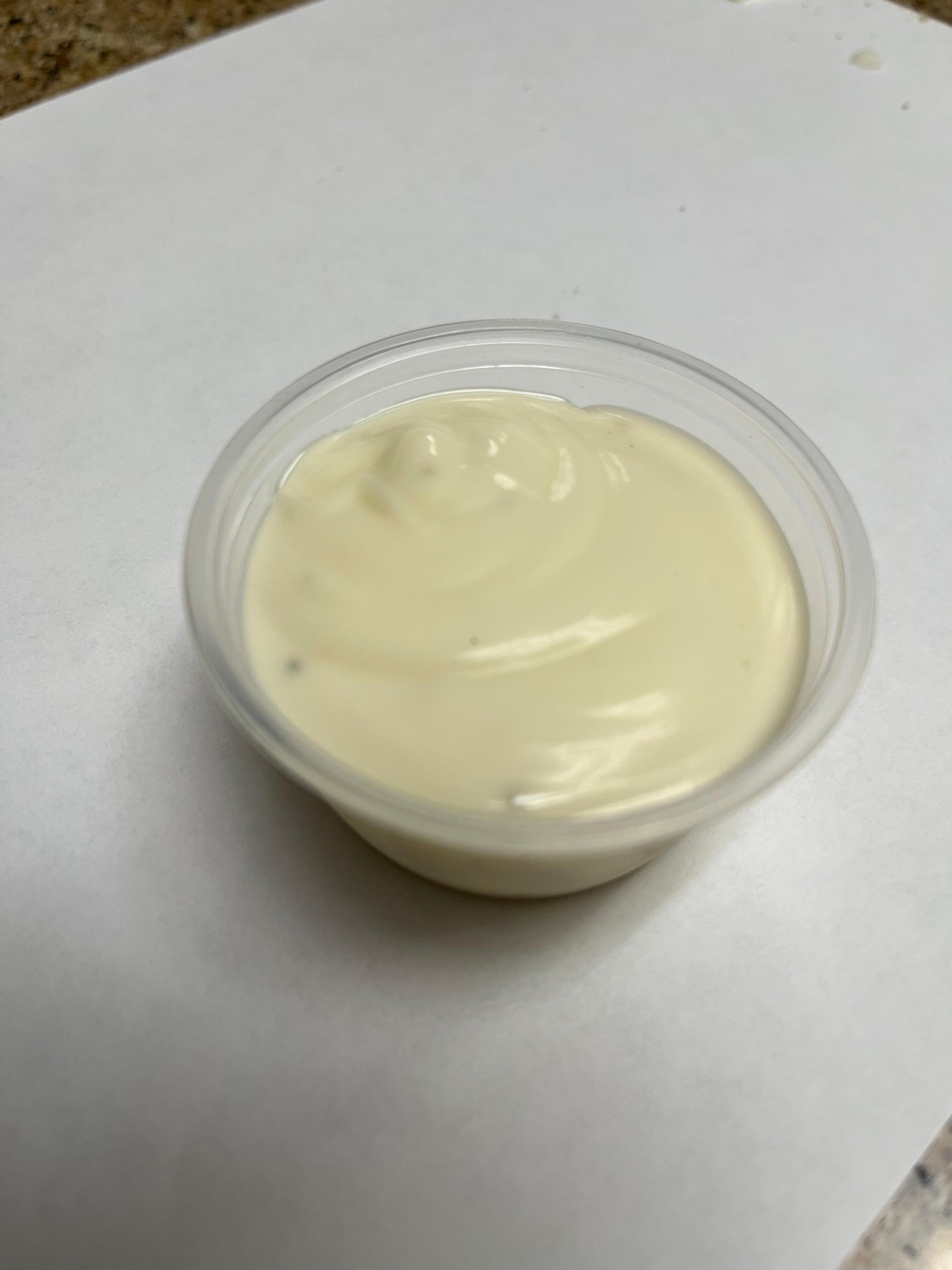 Side of Homemade Ranch Dressing