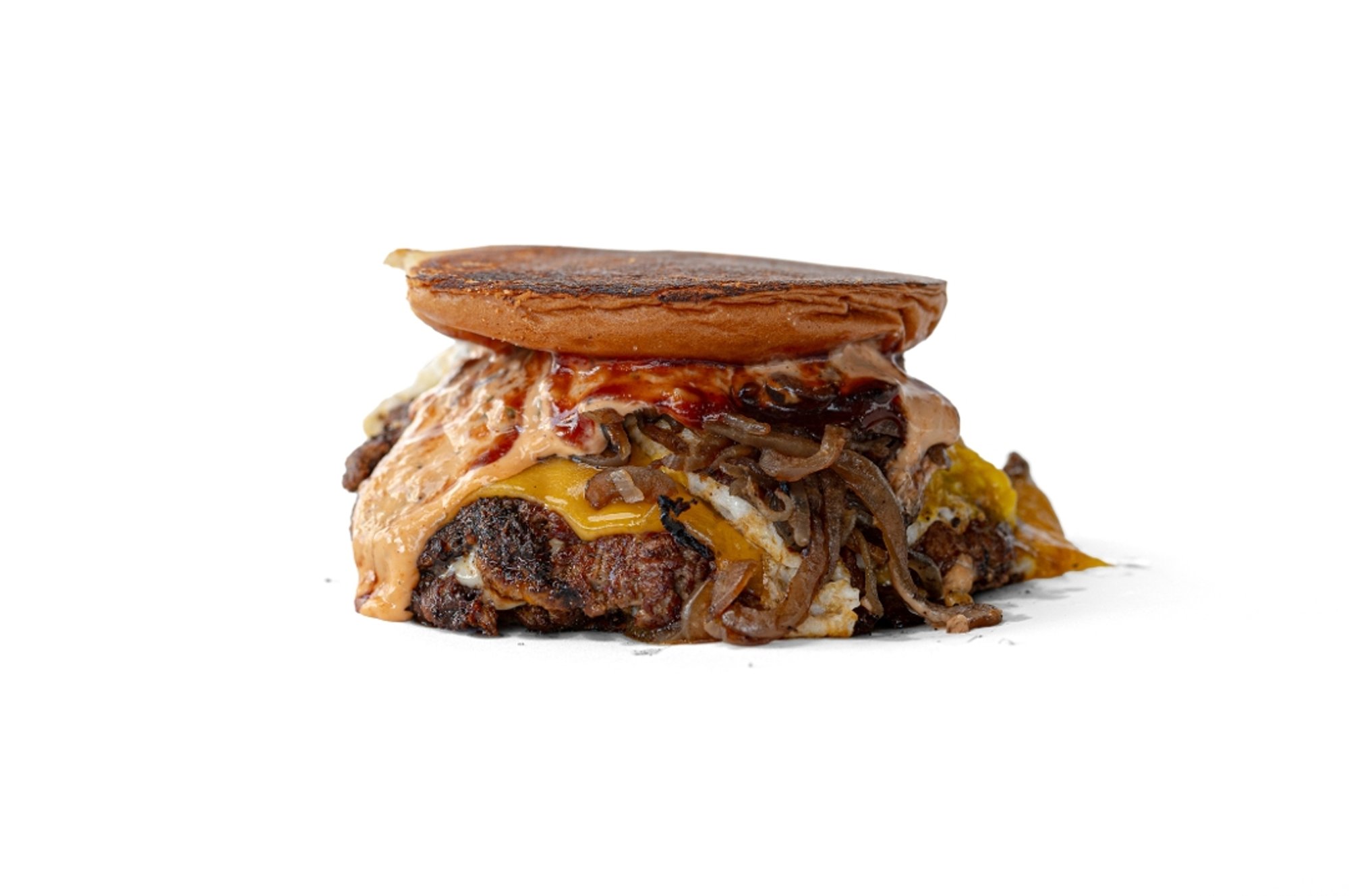 Patty Melt with Seasoned Fries