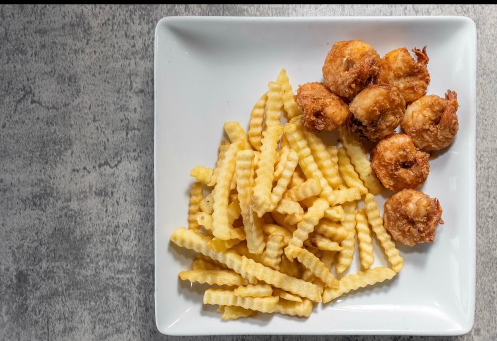 Shrimp & Fries (Large)