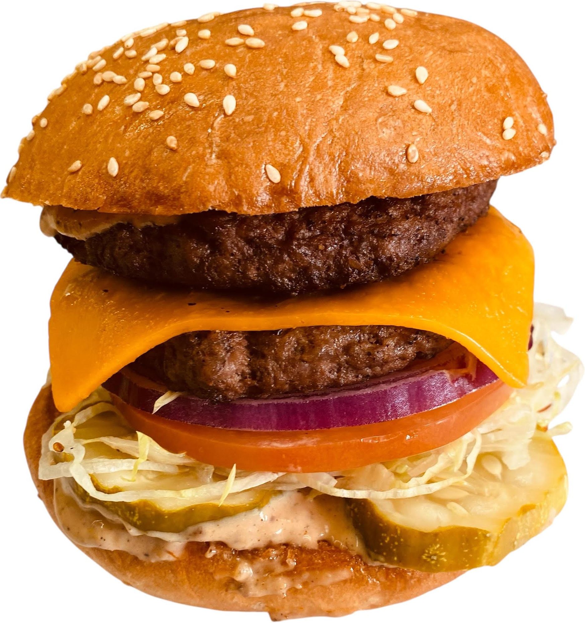 Double Cheese Burger & Fries