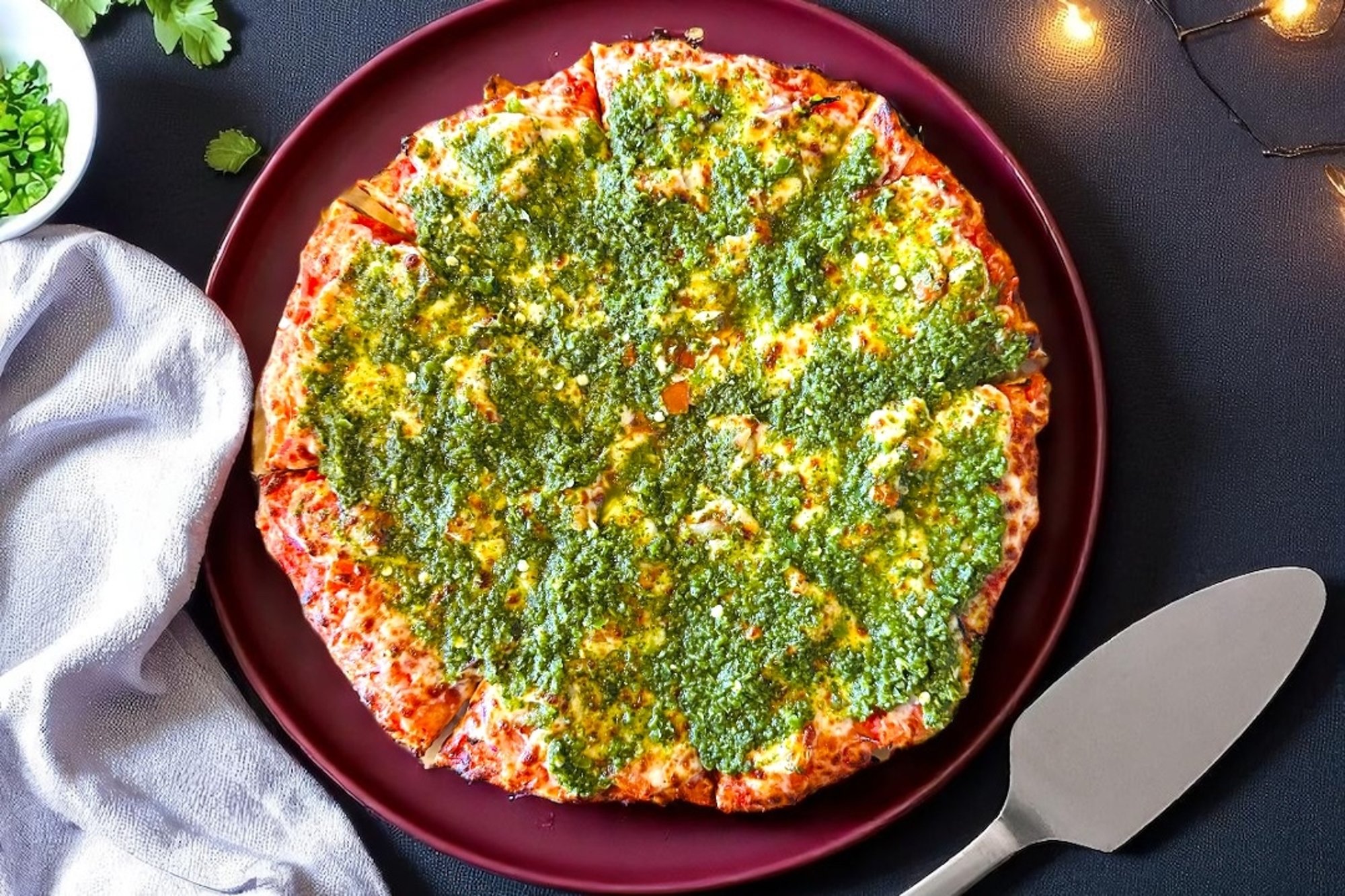 Chutney Pizza