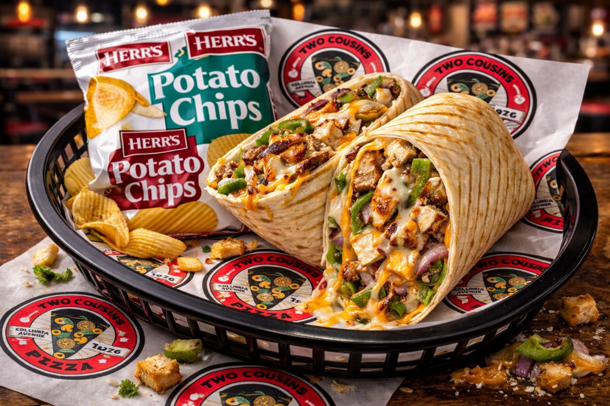 Wrap, Chips & Drink Special