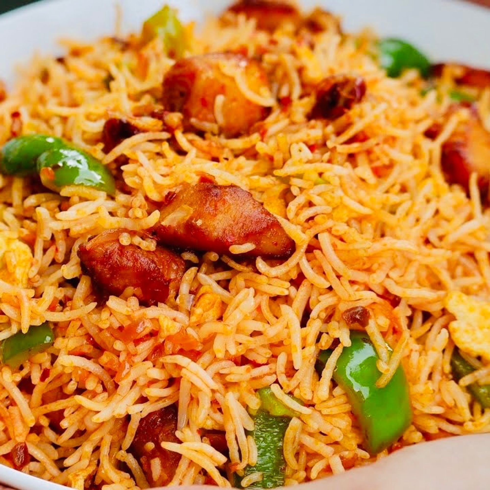 Schezwan Chicken Fried Rice