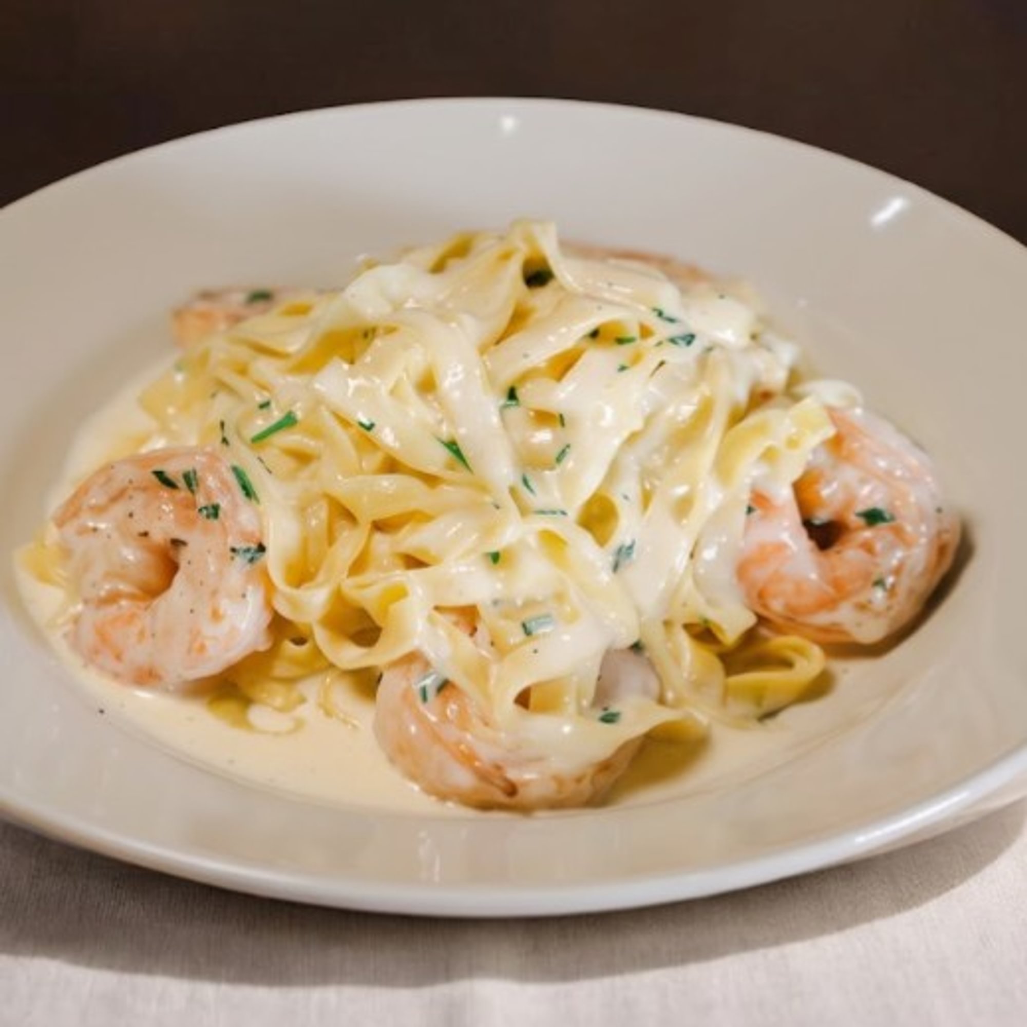 Shrimp Alfredo
