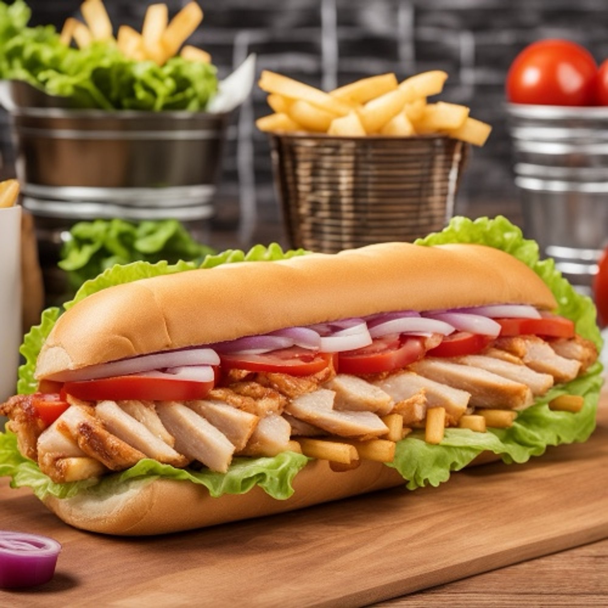 Grilled Chicken Sub