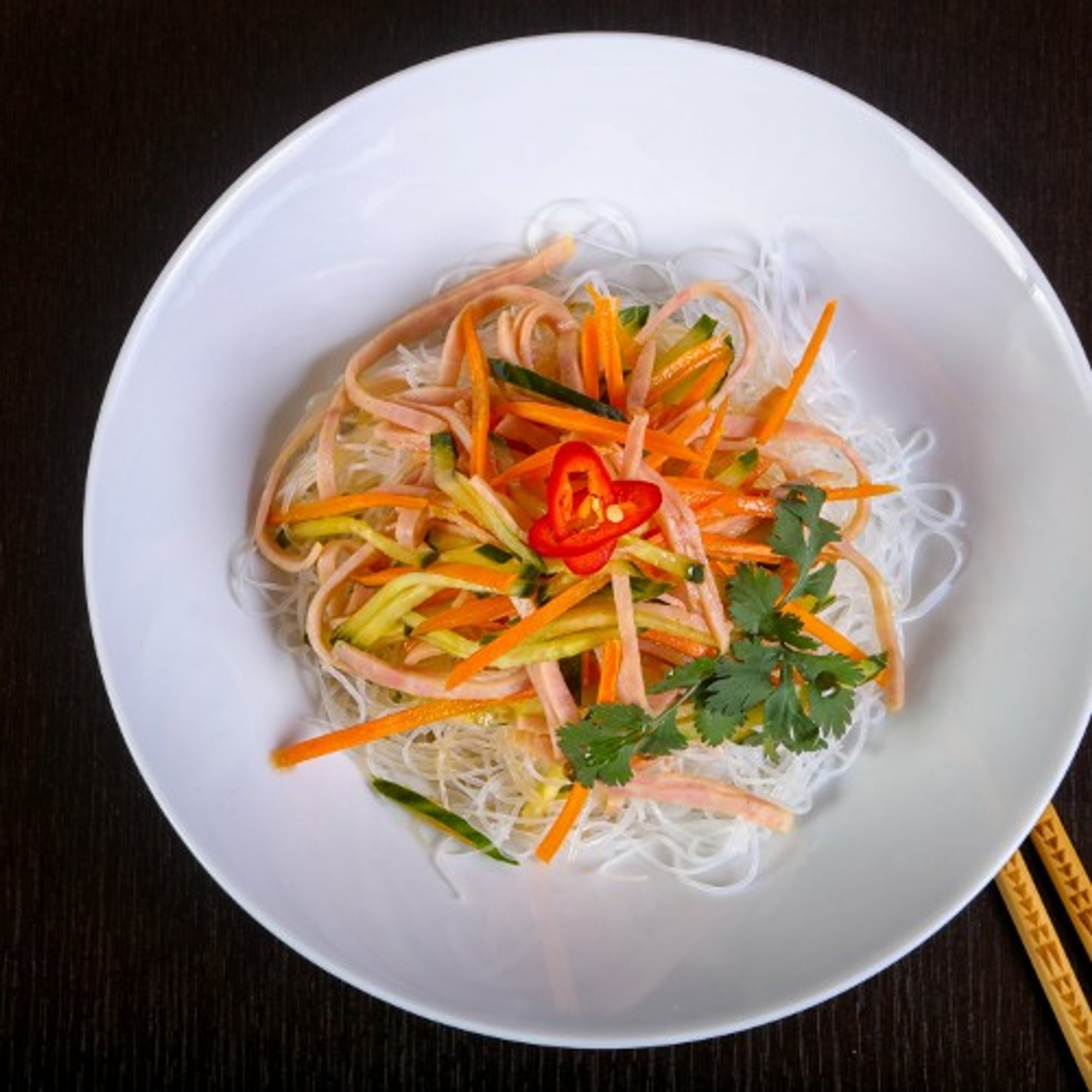 Glass Noodle Salad (Yum Woon Sen)