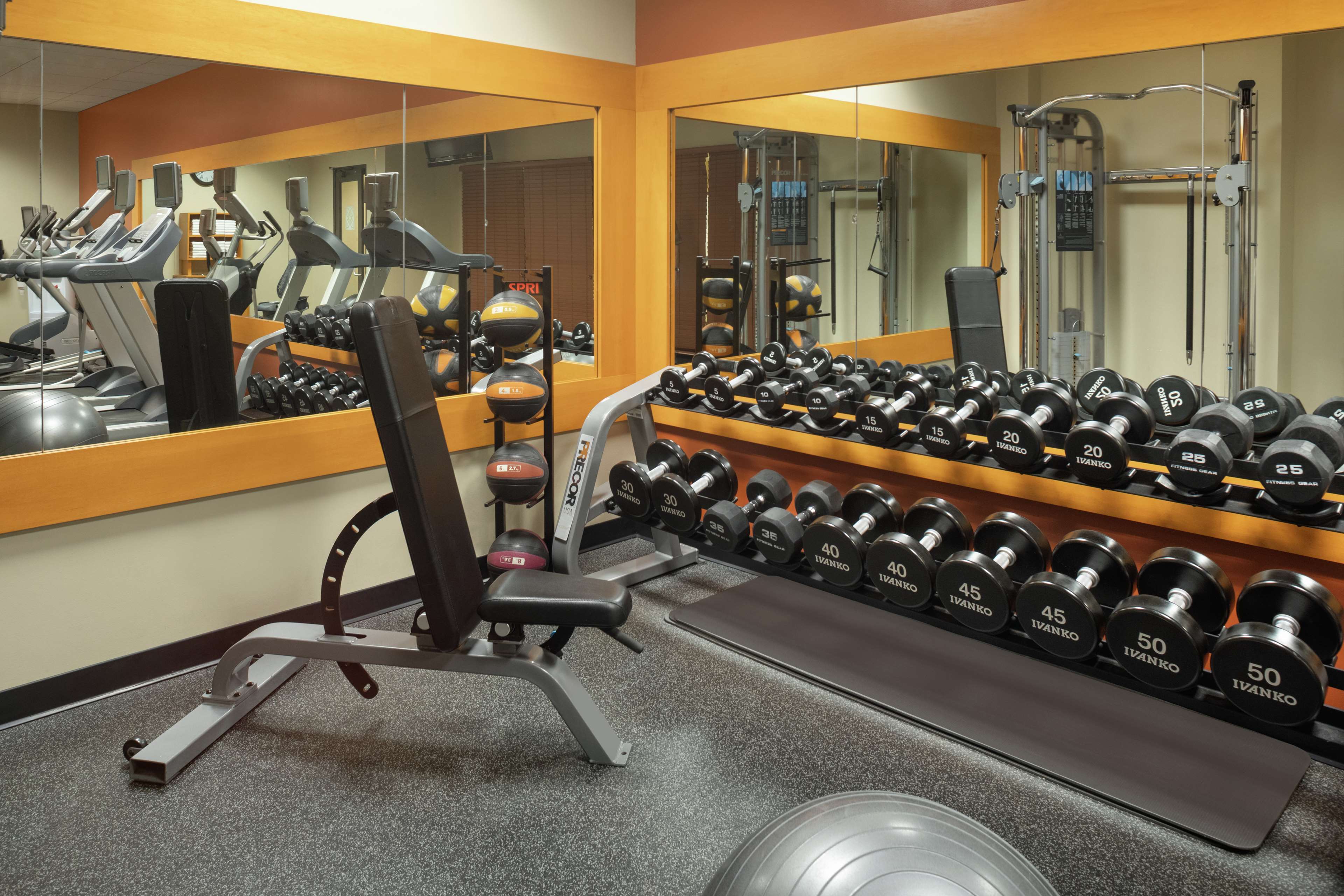 Health club  fitness center  gym