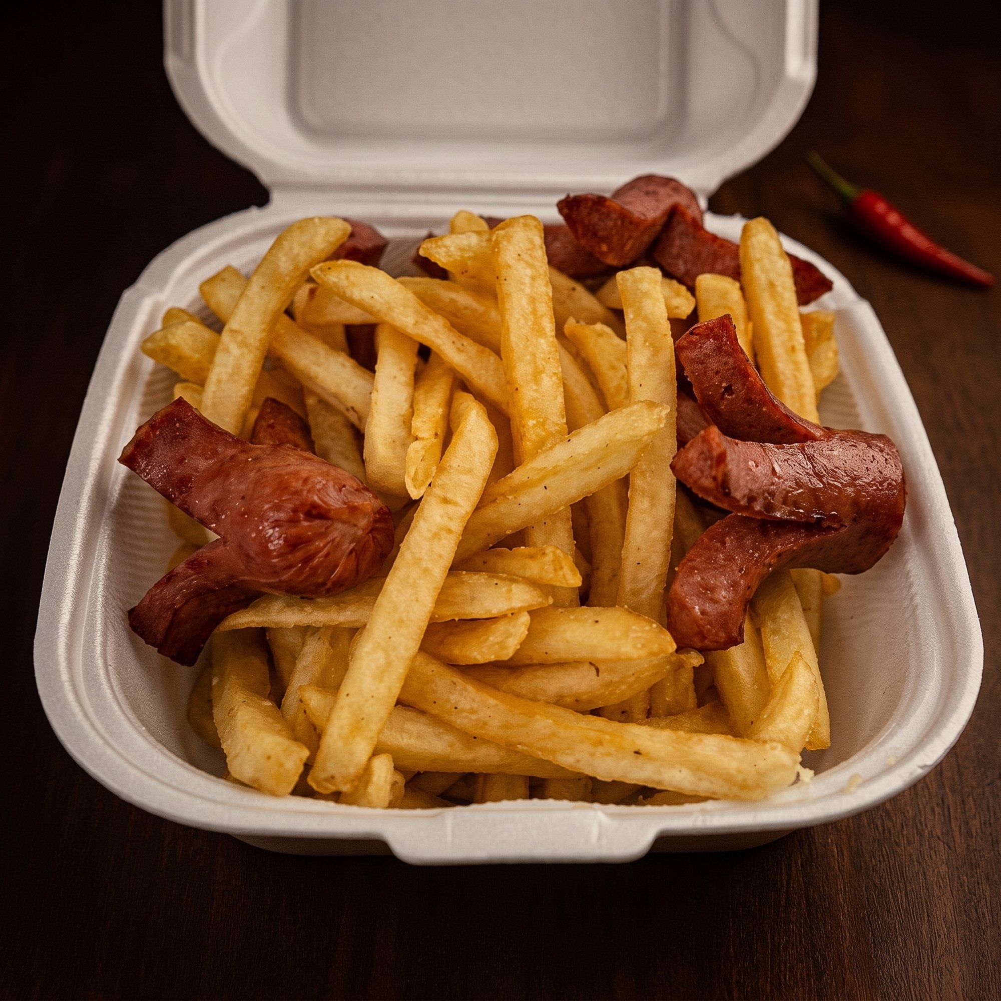 Kid's Salchipulpo and Fries