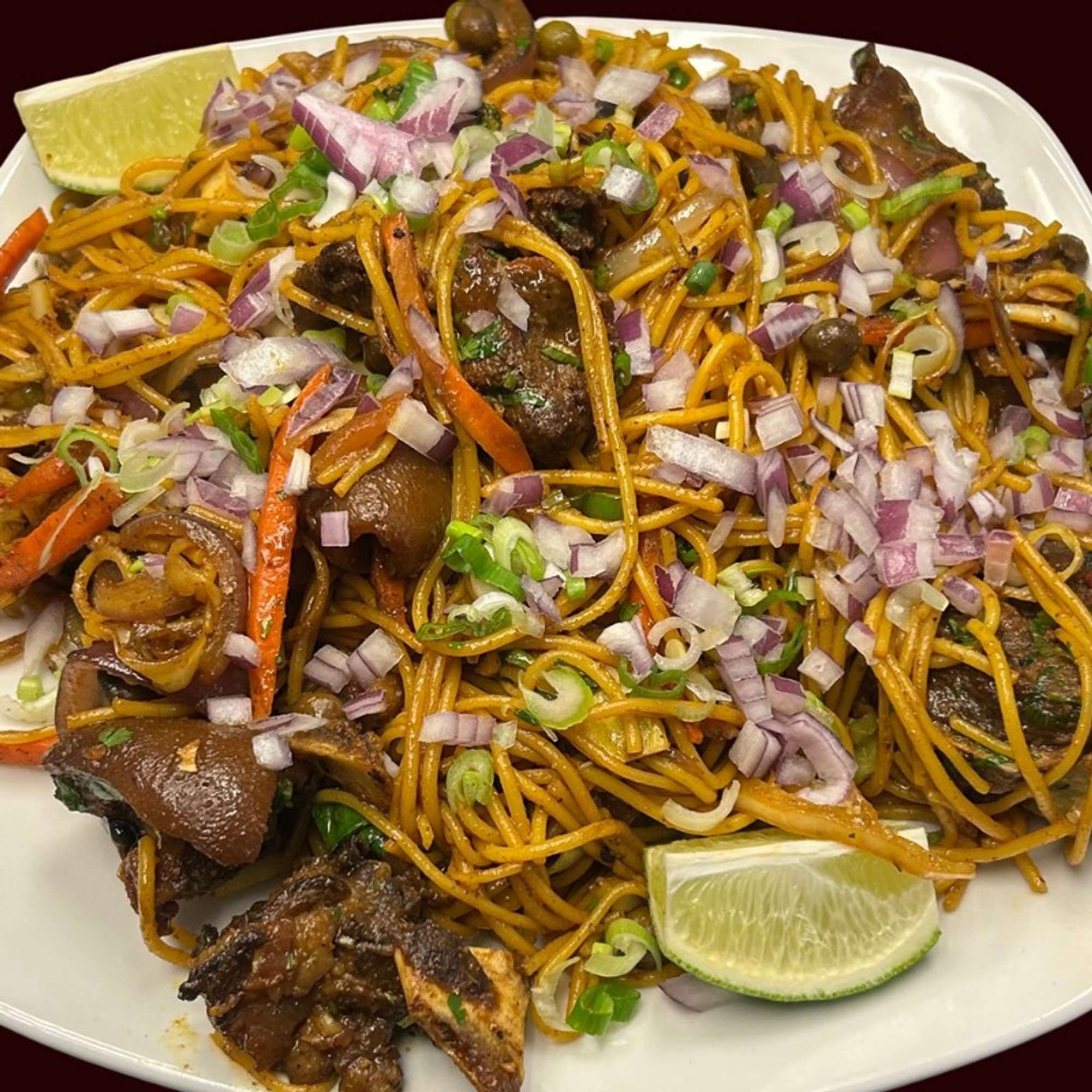 Goat Chow Mein