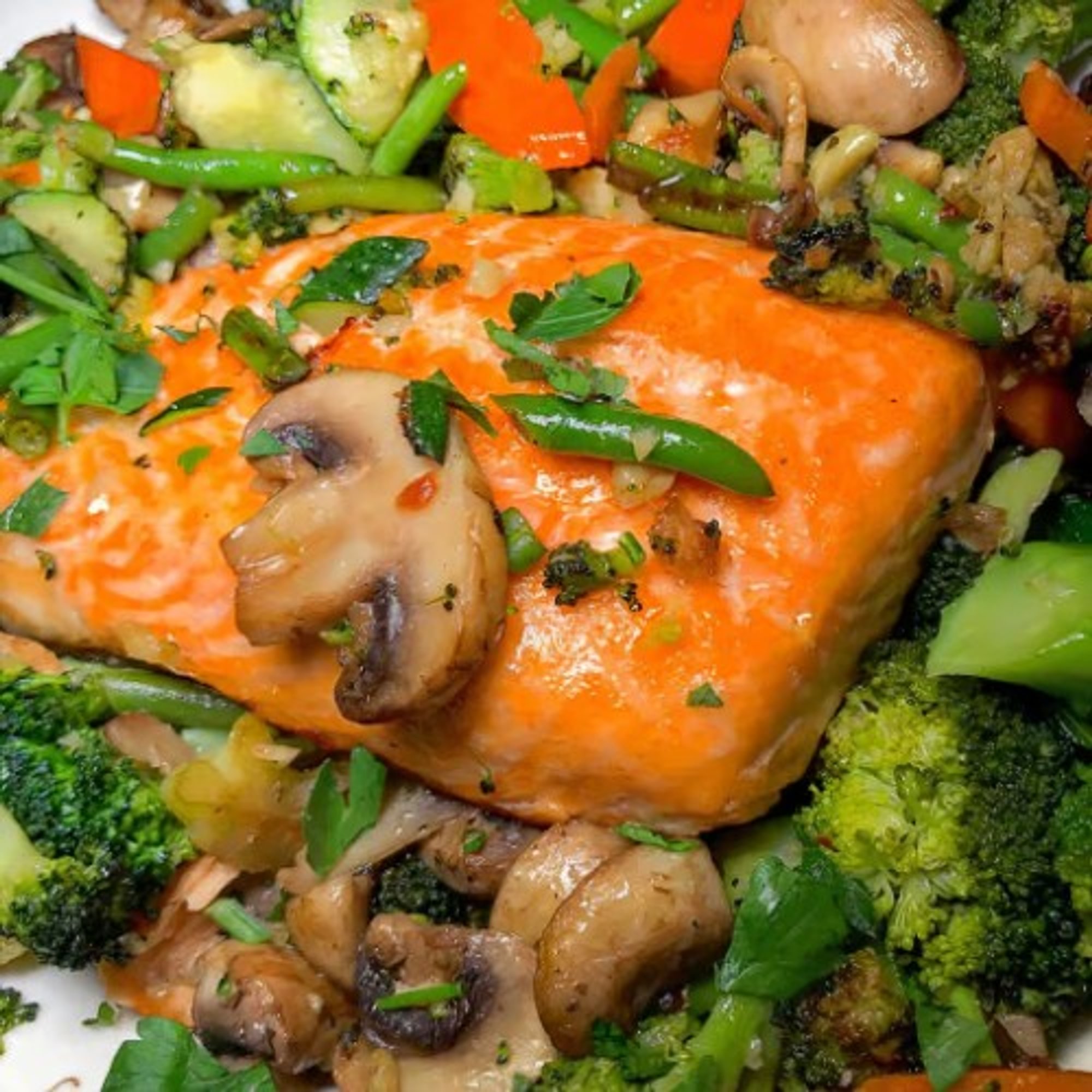 Salmon Primavera