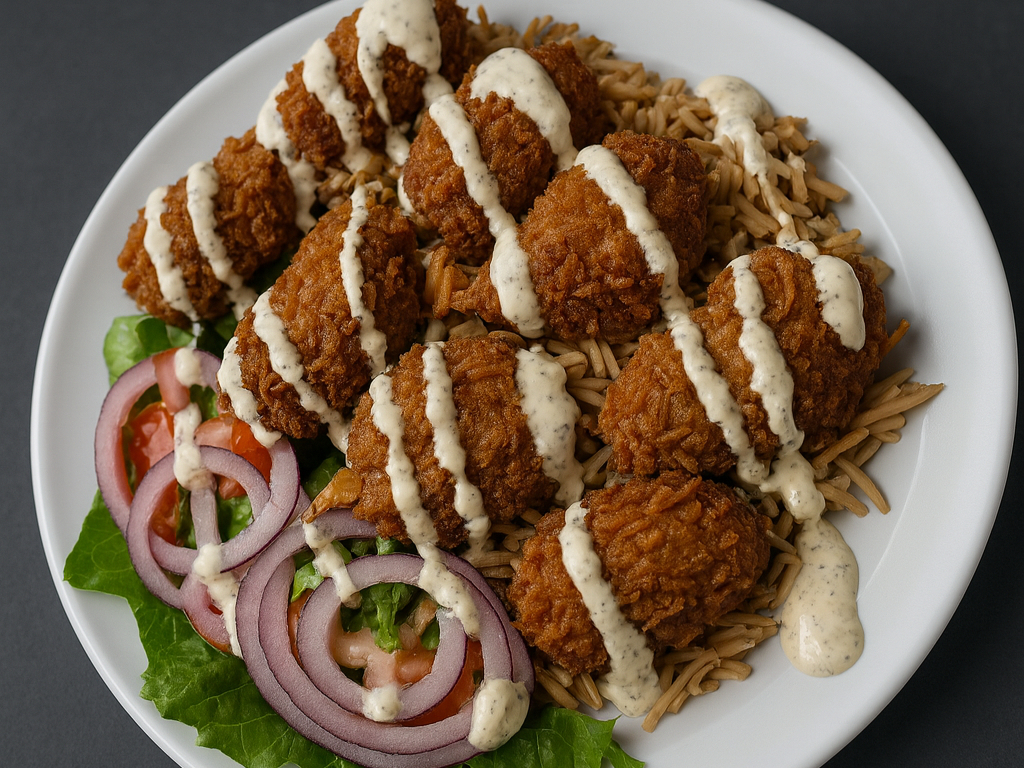 #43 Shrimp Gyro Platter Only