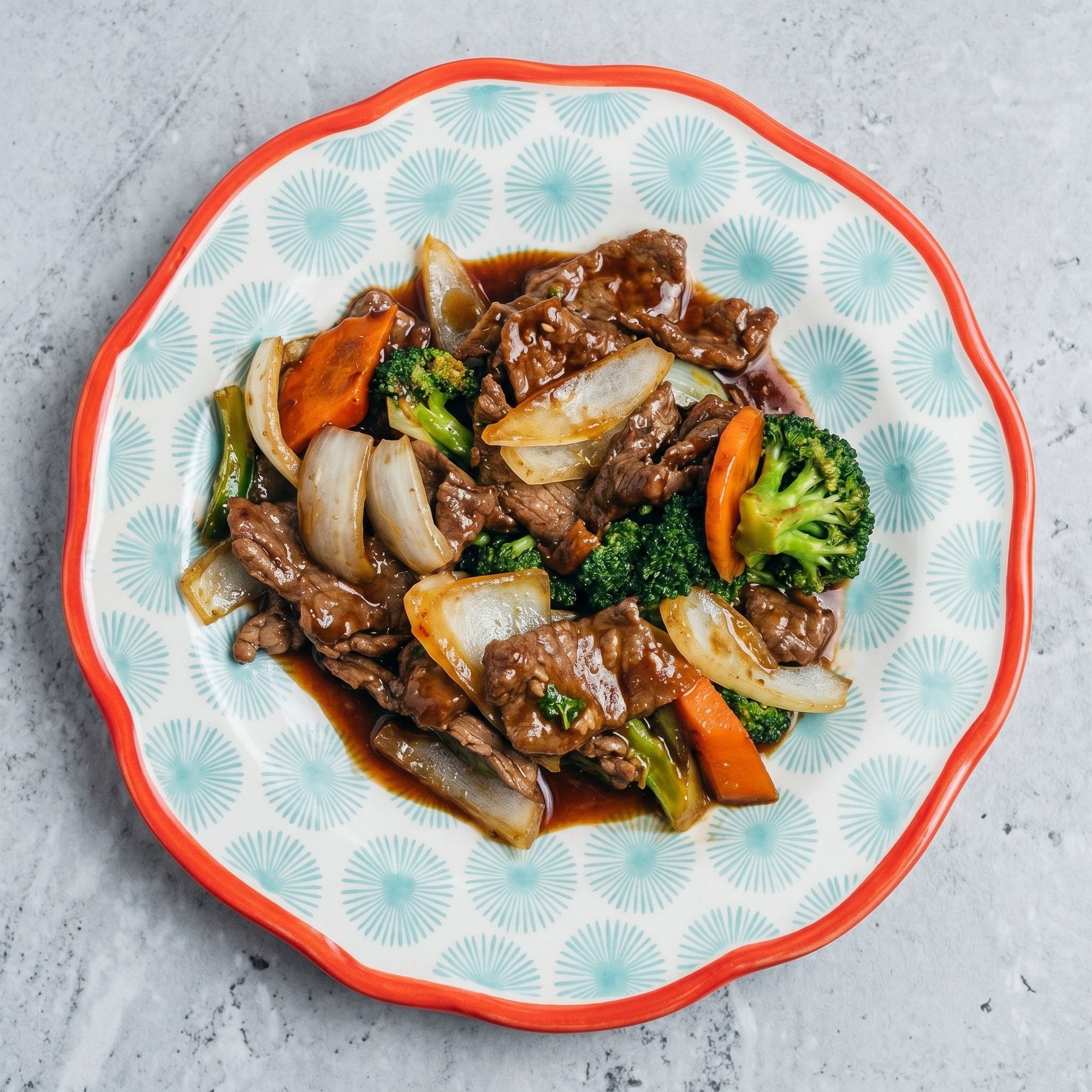 Combo Broccoli Beef and Sweet & Sour Chicken