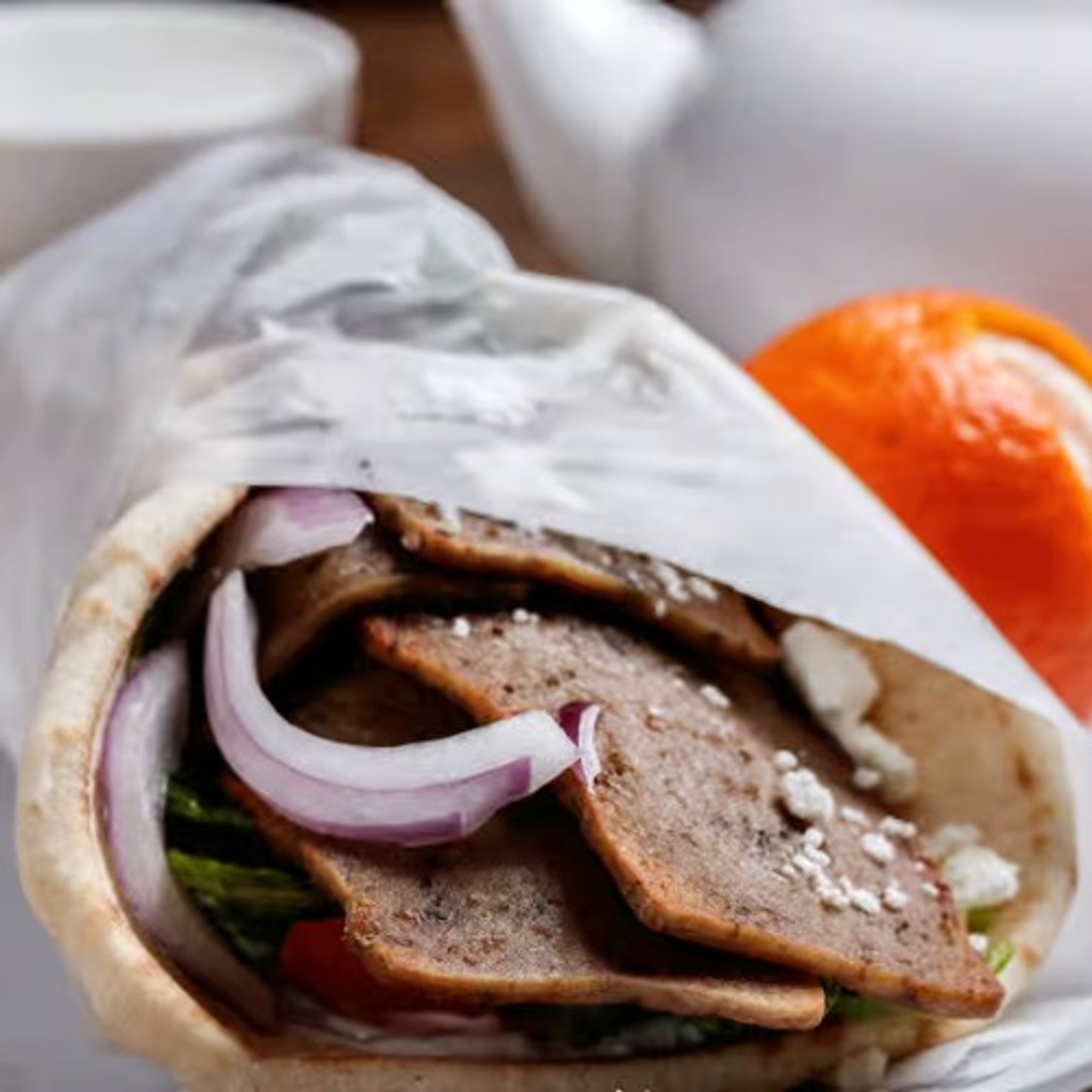 Gyro Wrap Lunch