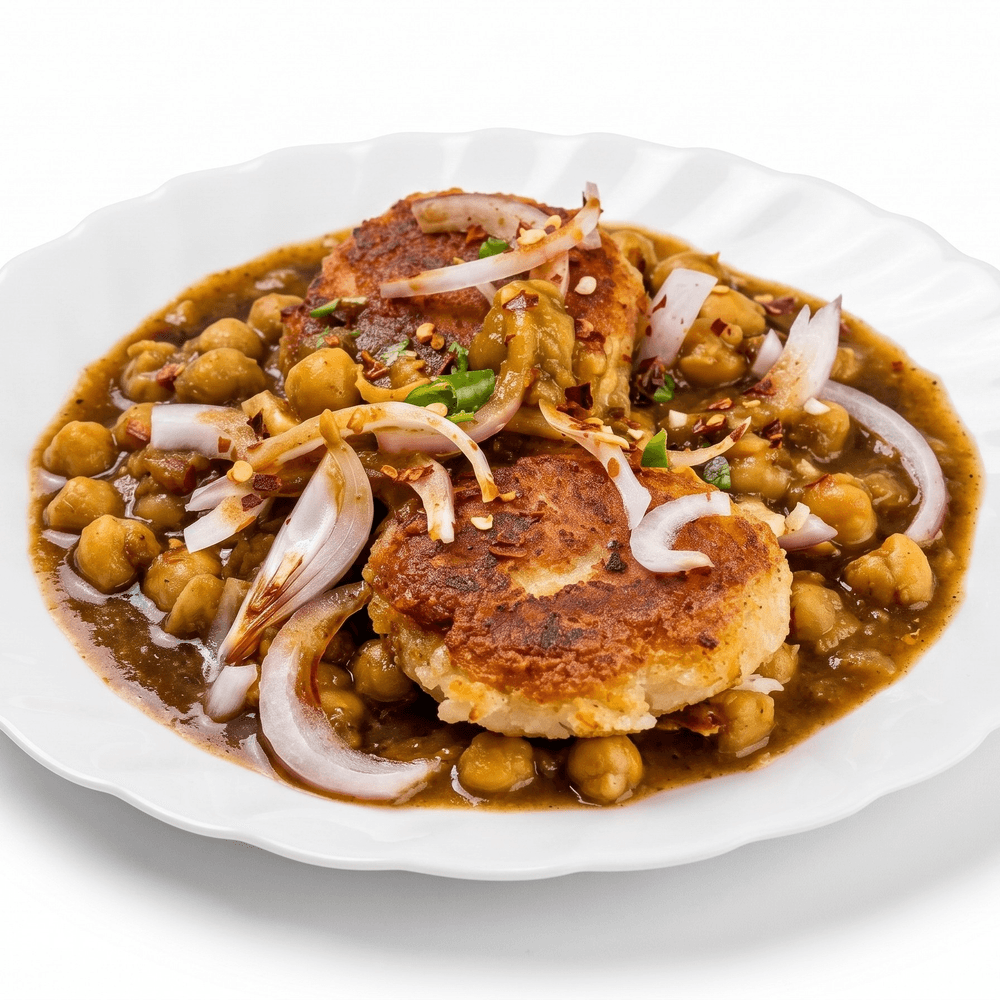 Tikki Chole Chaat