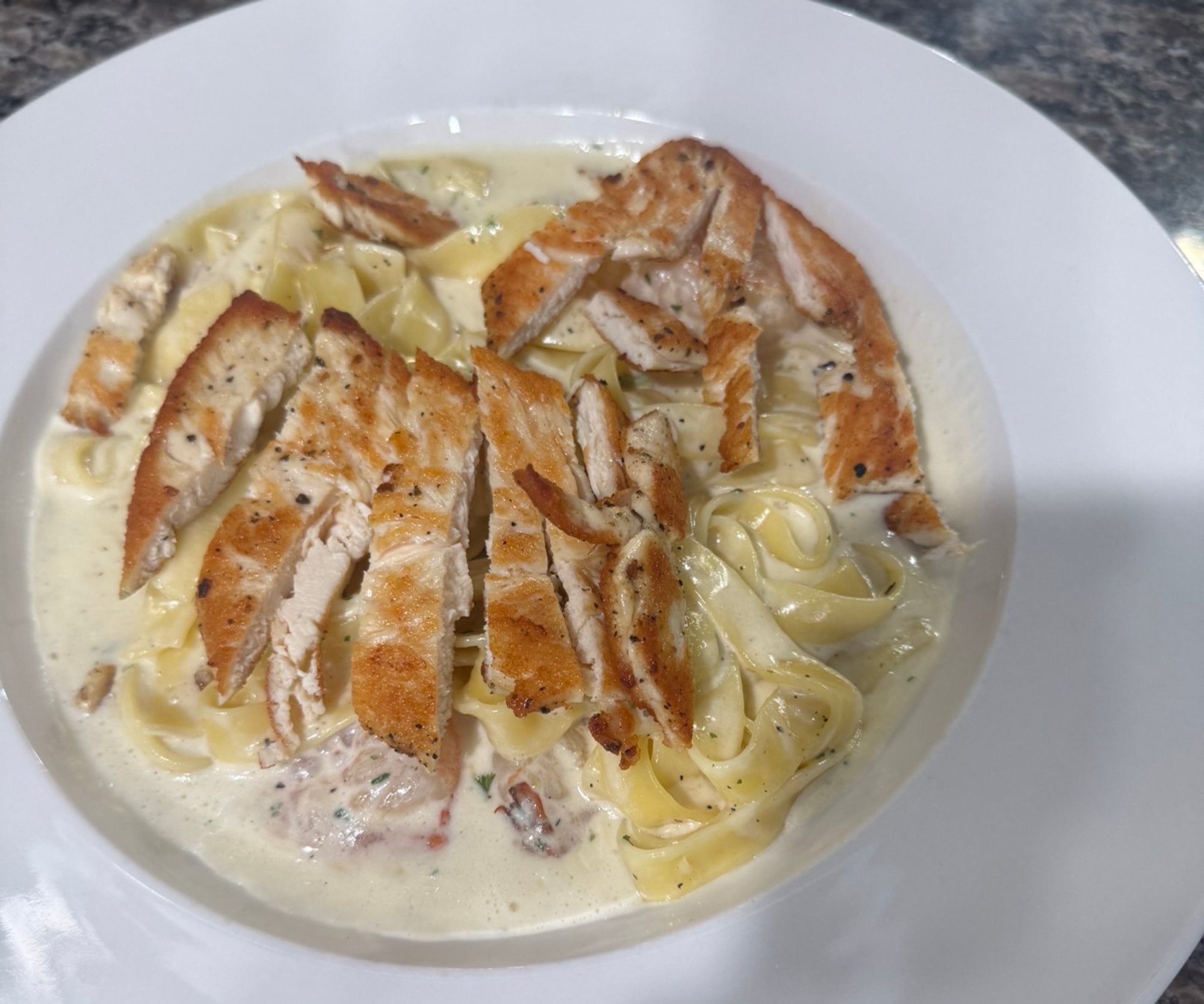 Chicken Fettuccine Alfredo