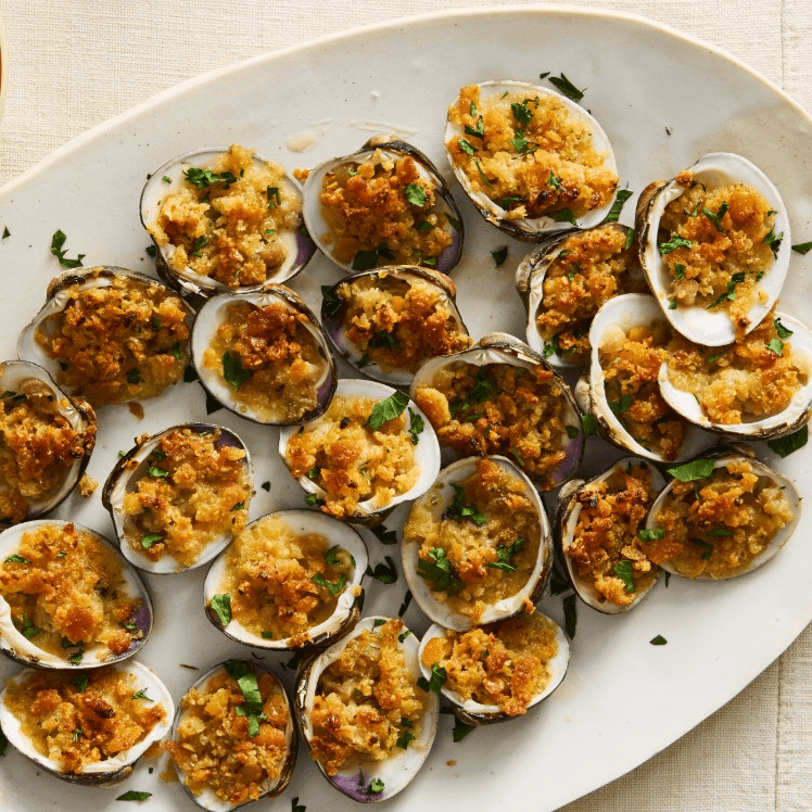 Baked Stuffed Clams