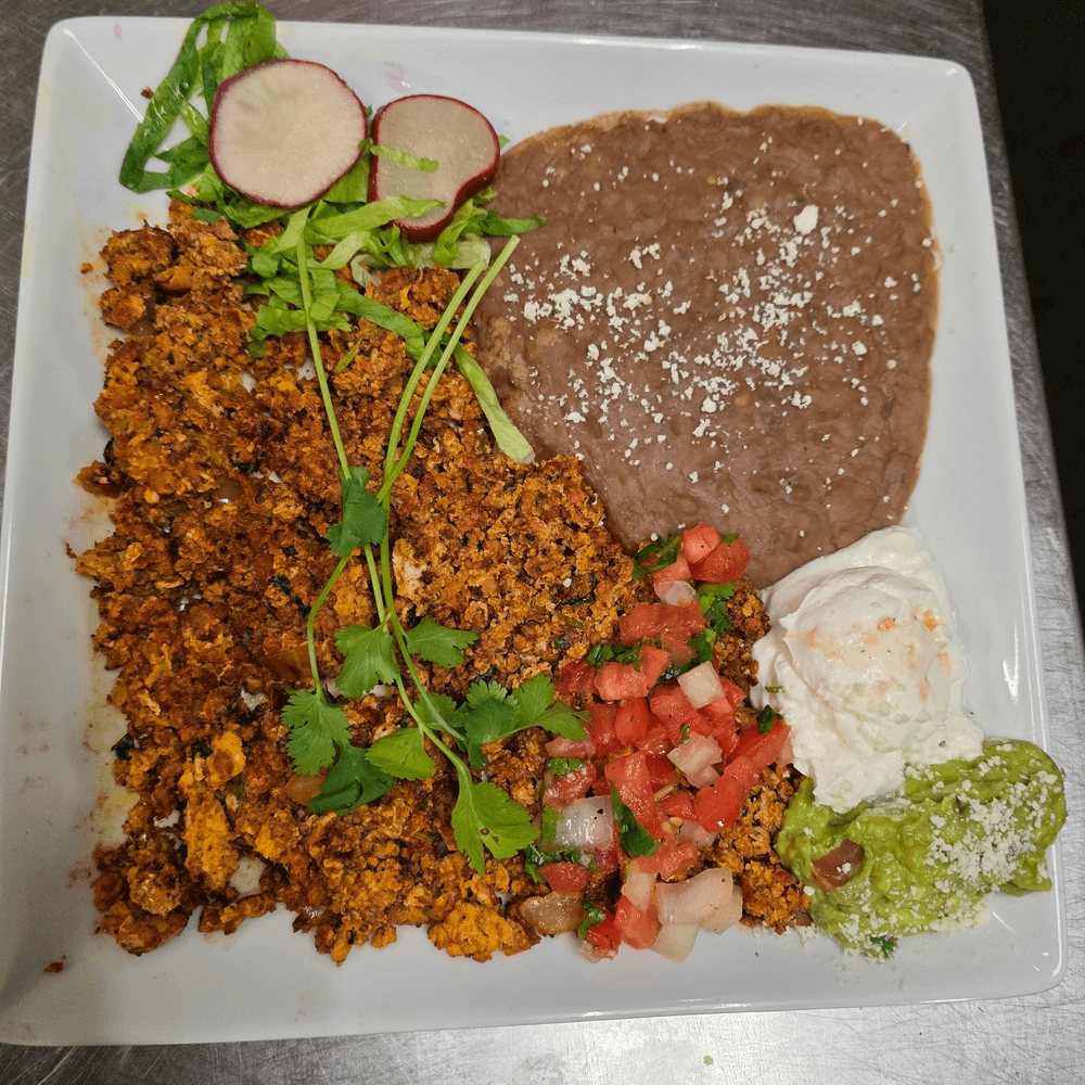 Chorizo con Huevo Plate
