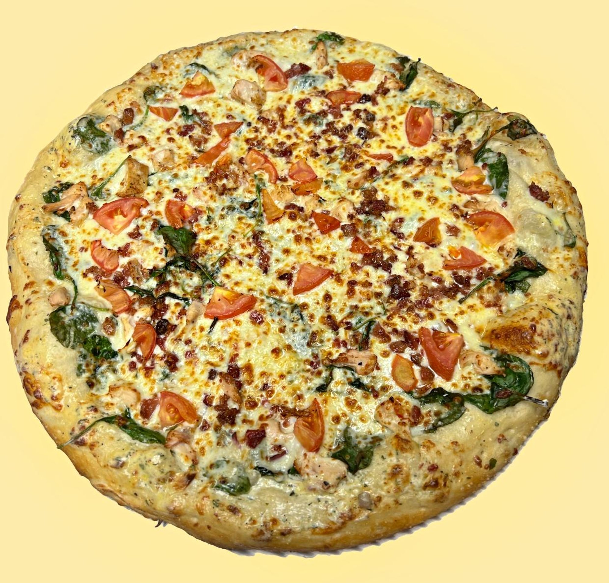 10" Chicken Alfredo Pizza