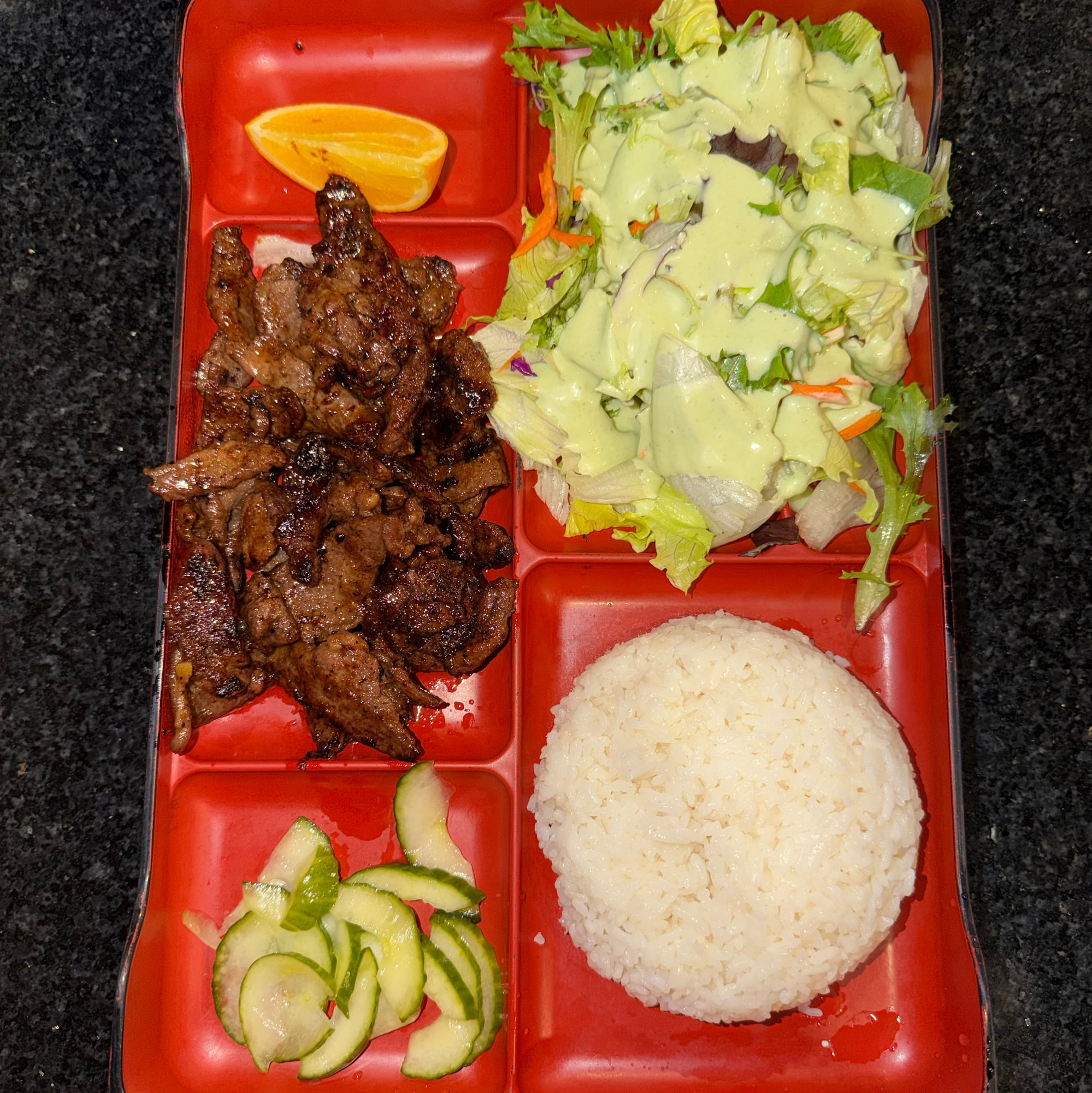 Pork Teriyaki Bento Box