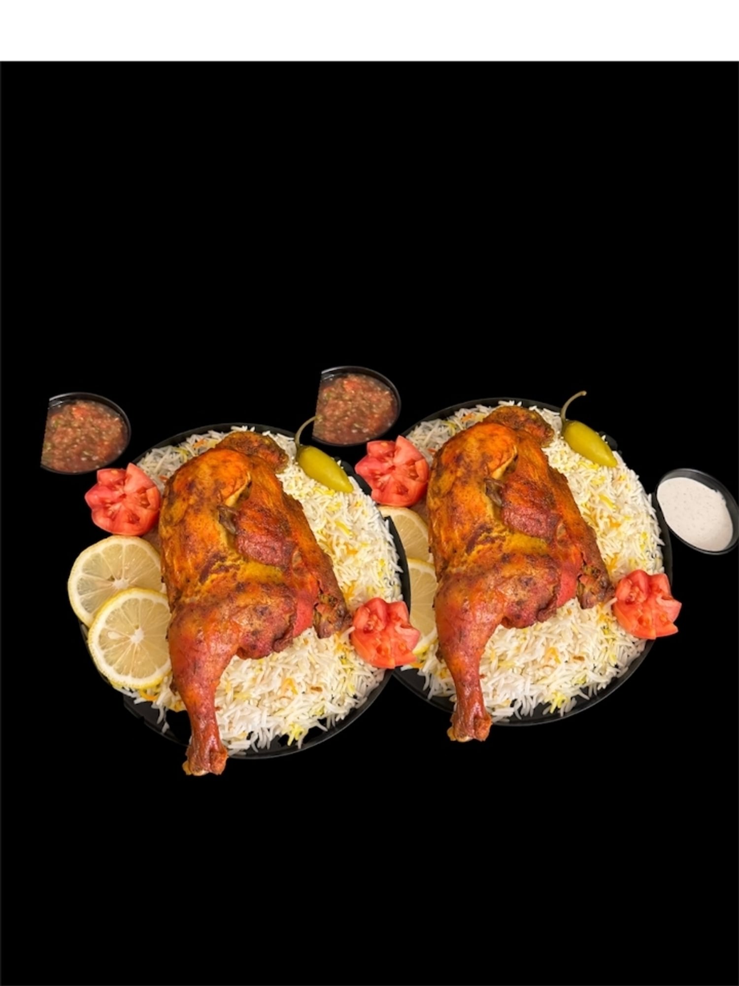 Whole Mandi & Rice