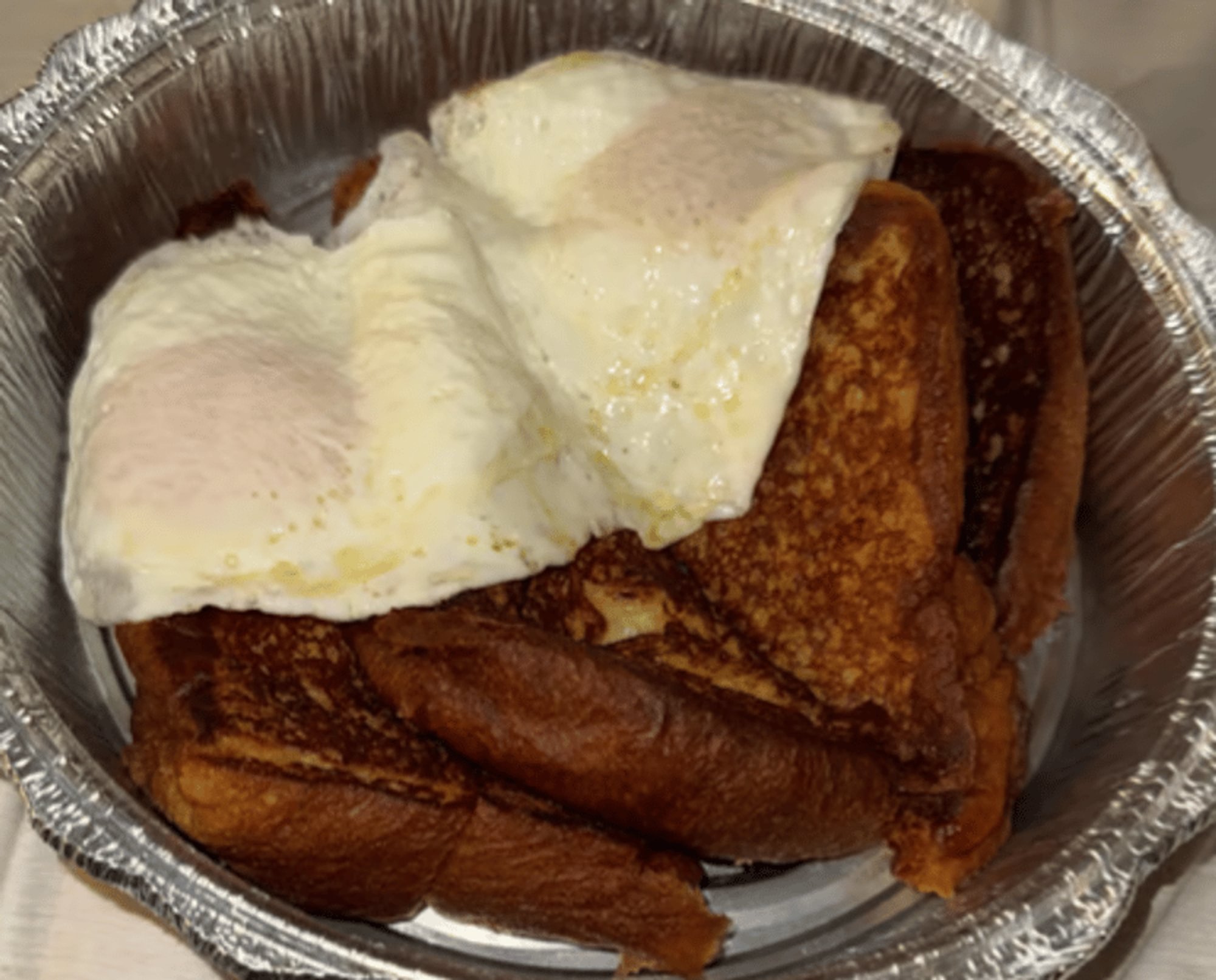 French Toast with Two Eggs