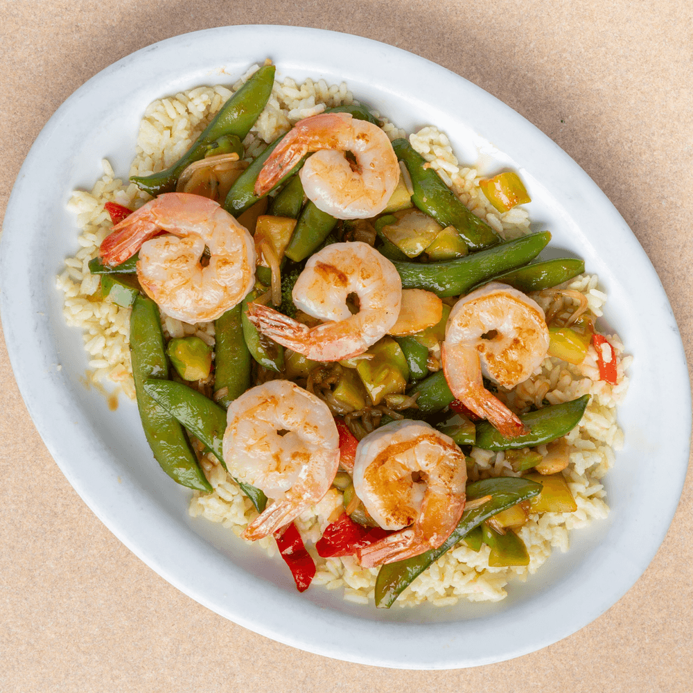 Stir-Fry (Chicken or Shrimp) Dinner