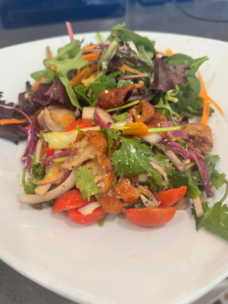 Grilled Duck Salad