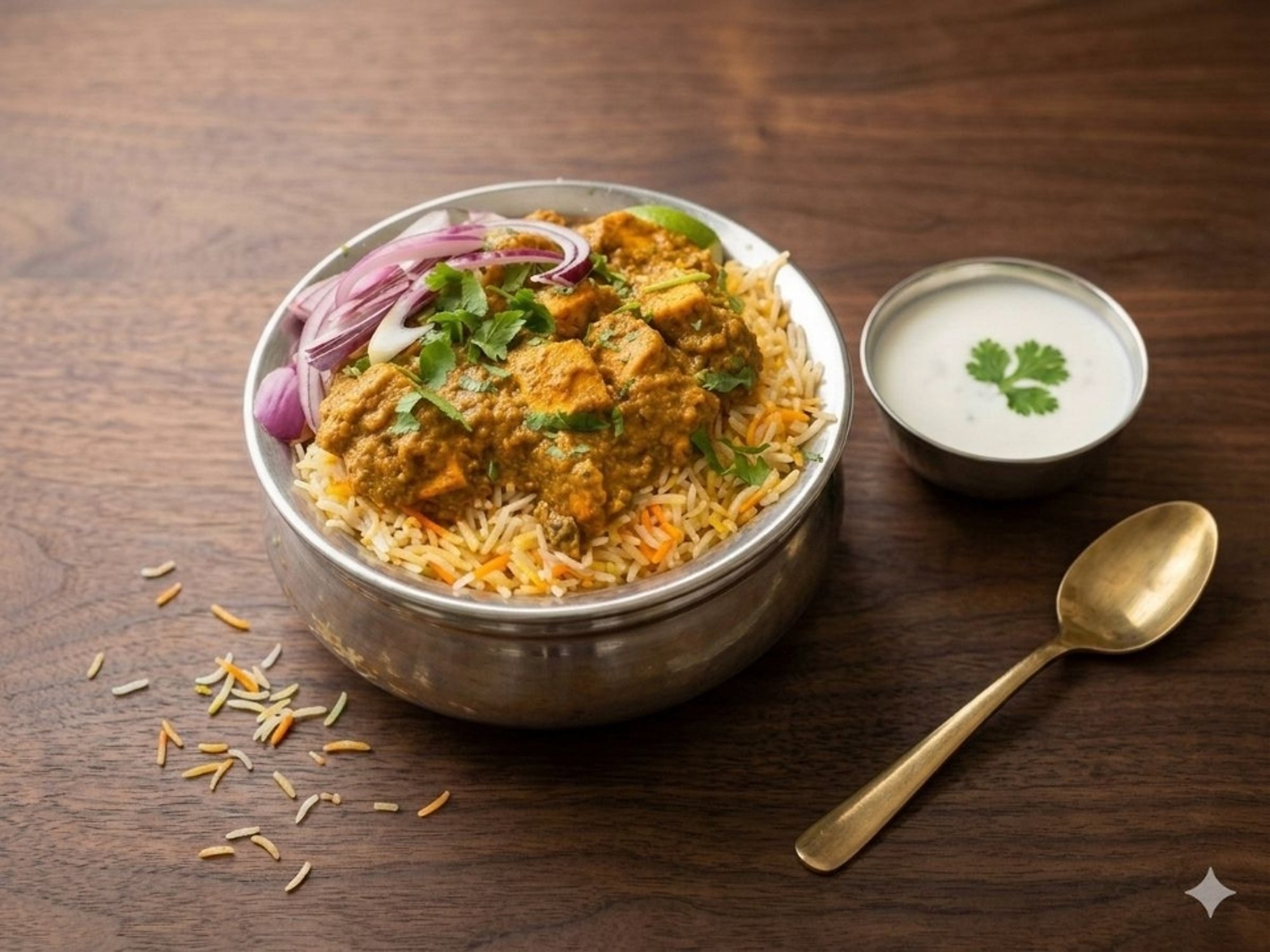 Gongura Paneer Biryani