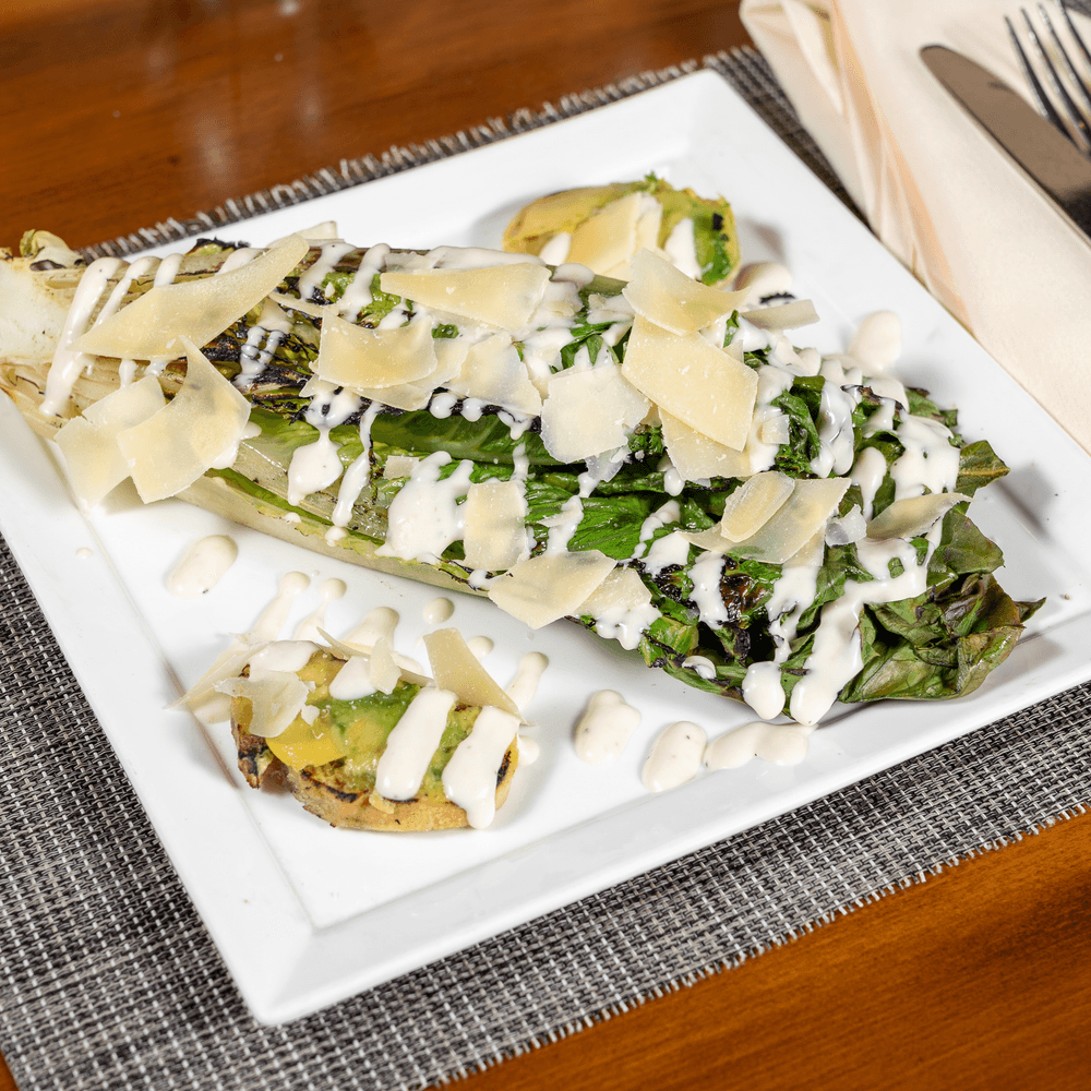 Grilled Caesar Salad